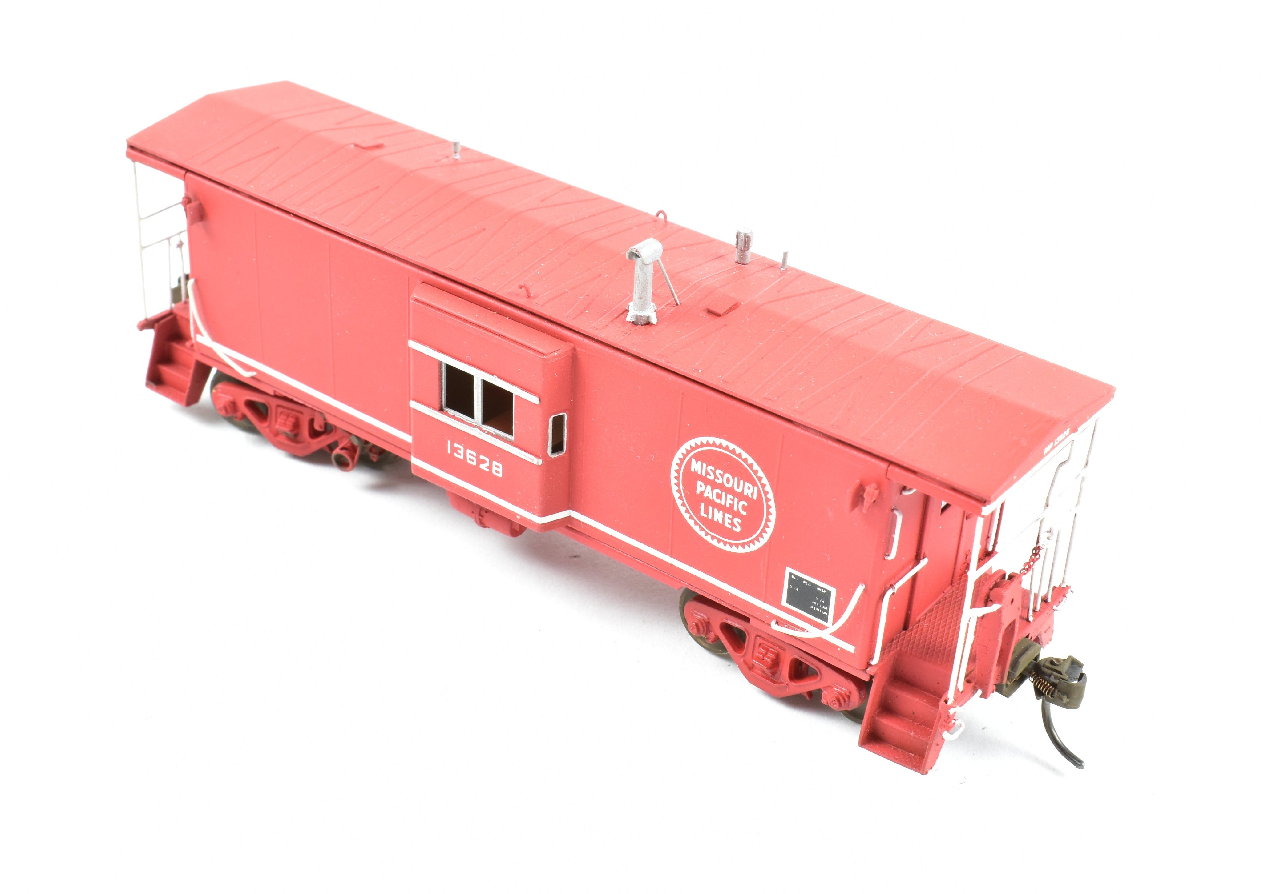HO Brass OMI Western Pacific Bay Window Caboose Custom Painted for MP