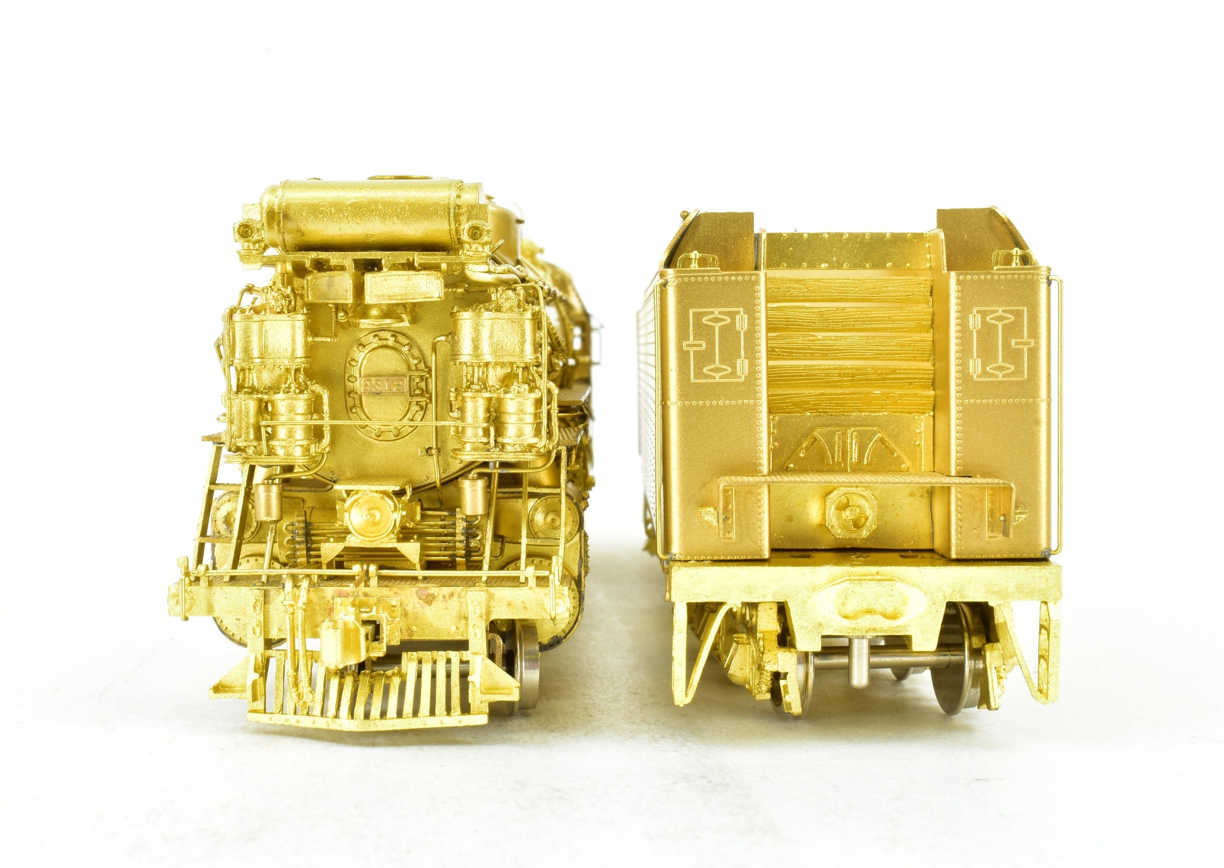 HO Scale Brass Model Train - Key Imports C&O Chesapeake & Ohio K3a Class 2-8-2 Mikado Locomotive with Elesco Feed Water Heater and 21RA Tender