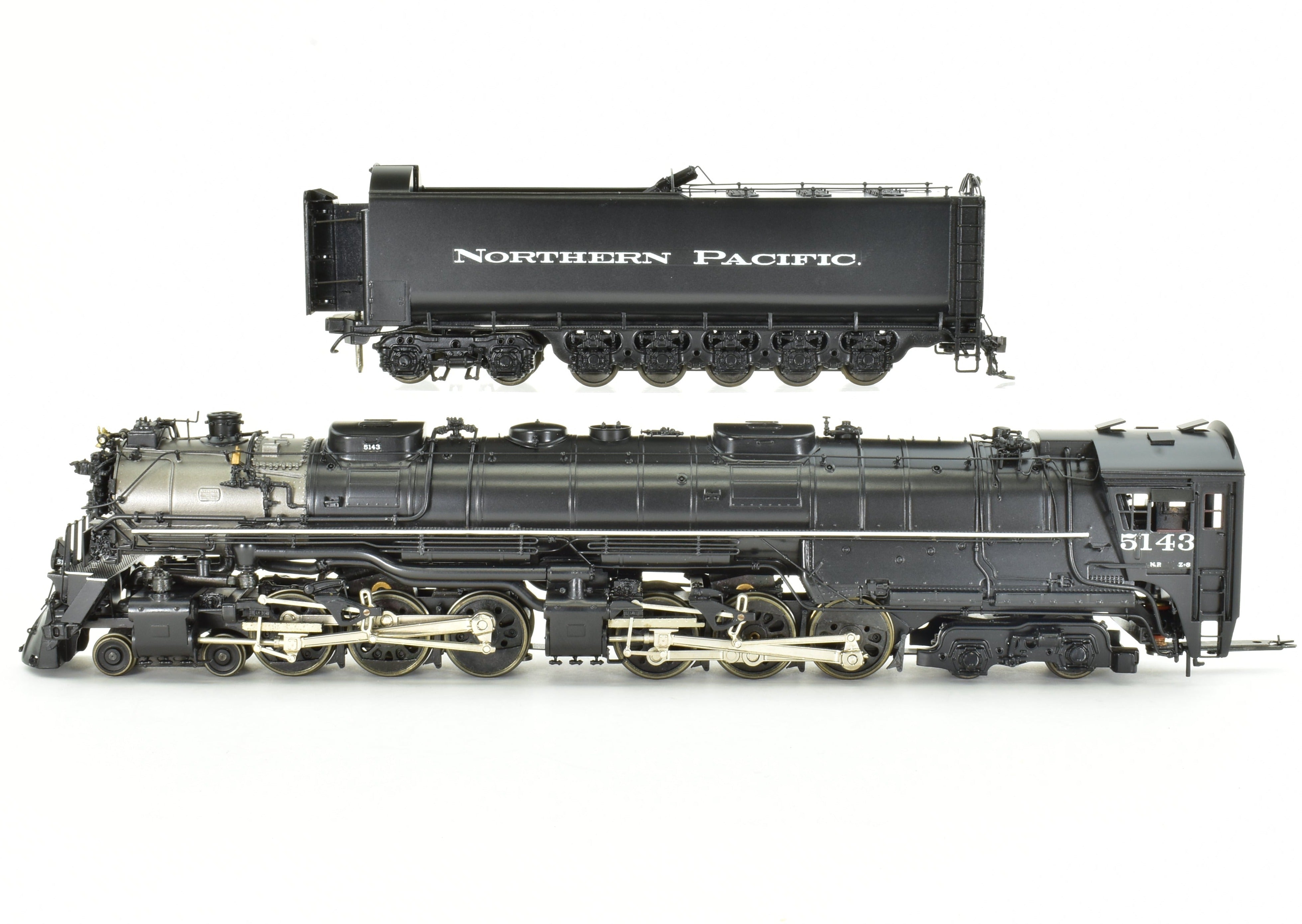 HO Scale Brass Model Train - PFM Northern Pacific Class Z - 8 4 - 6 - 6 - 4 FP from Tenshodo, 1995 Production Run