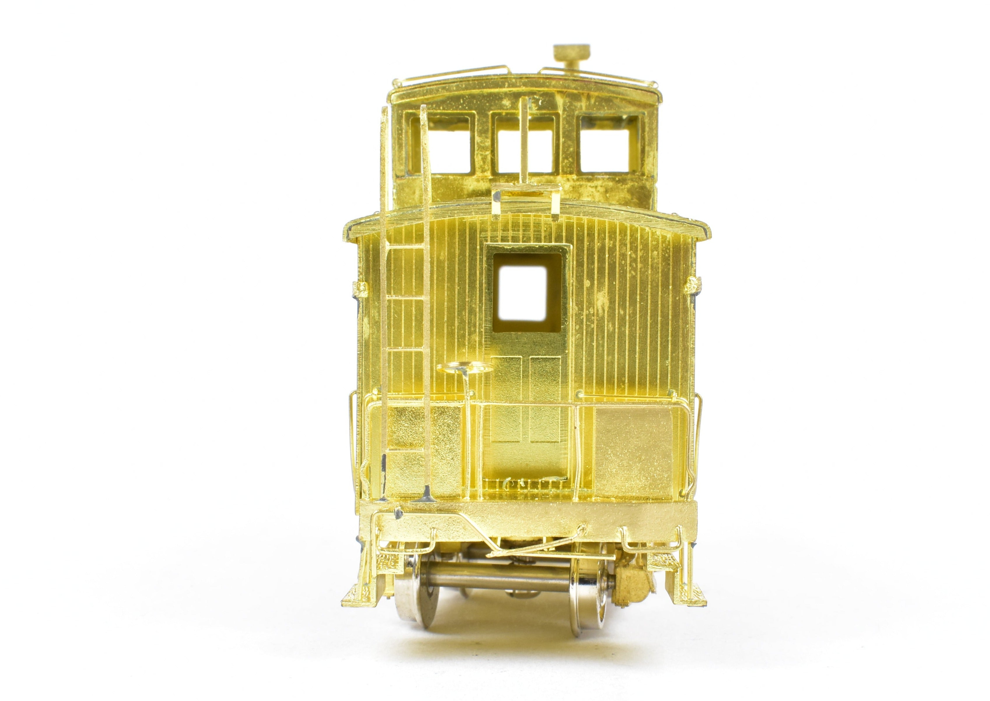 HO Scale Brass Canadian Pacific Railway Bay Window Wood Sheath Caboose by Van Hobbies