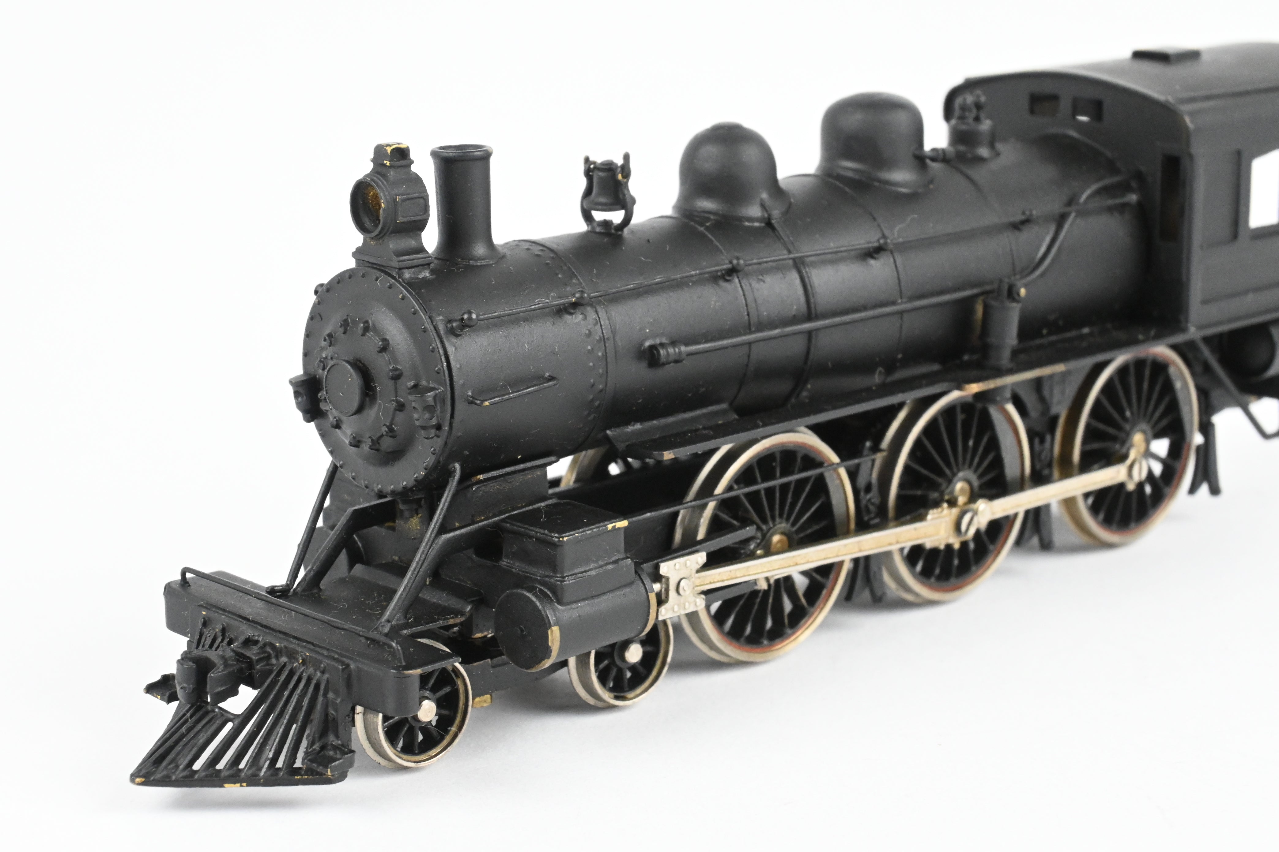 HO Scale Brass Ken Kidder Lake Shore & Michigan Southern (LS&MS) - New York Central (NYC) 4-6-0 Custom Painted and Unlettered Model Train