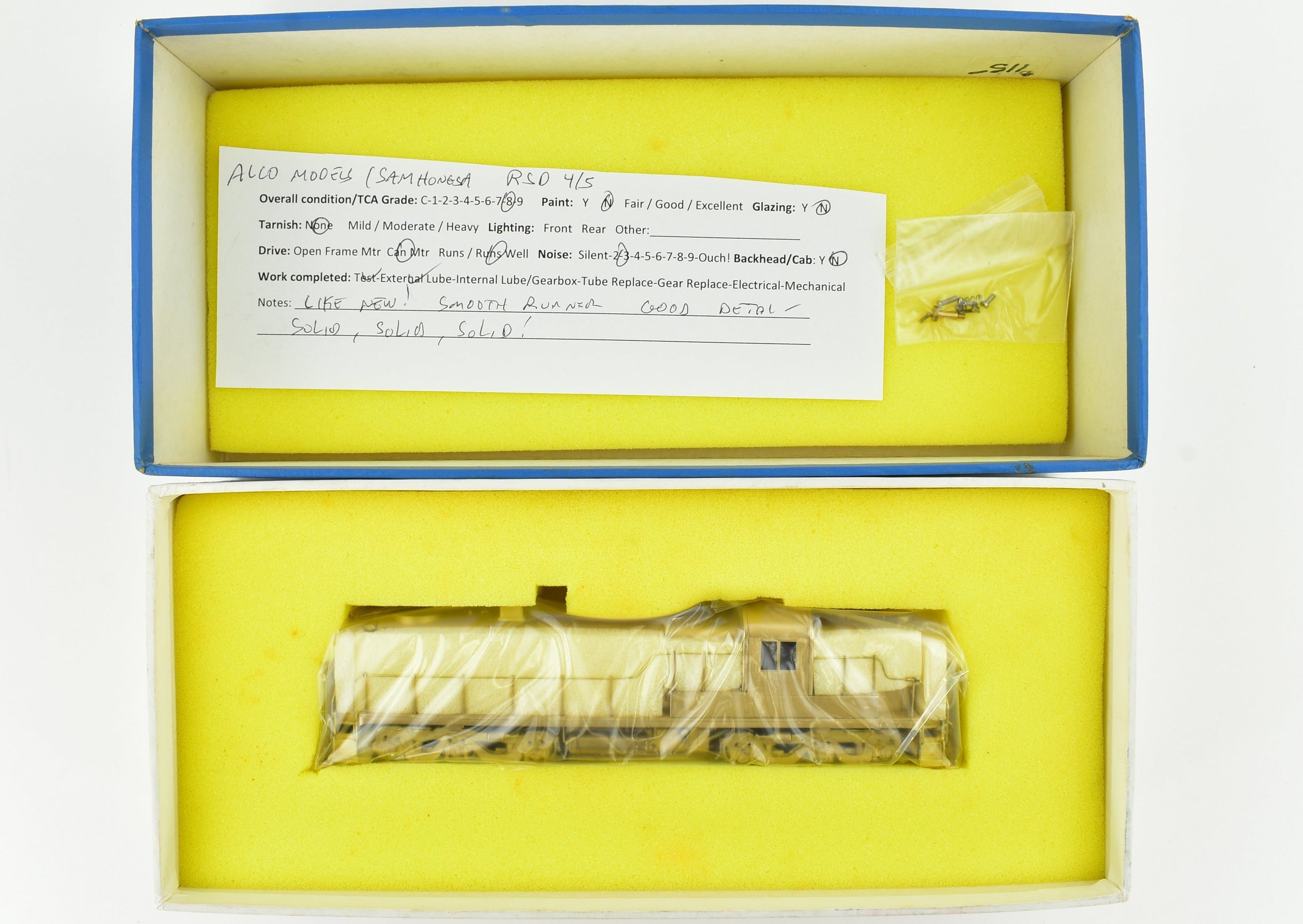 HO Scale Brass ALCO RSD - 4/5 Ph. III Road Switcher Models for Various Railroads