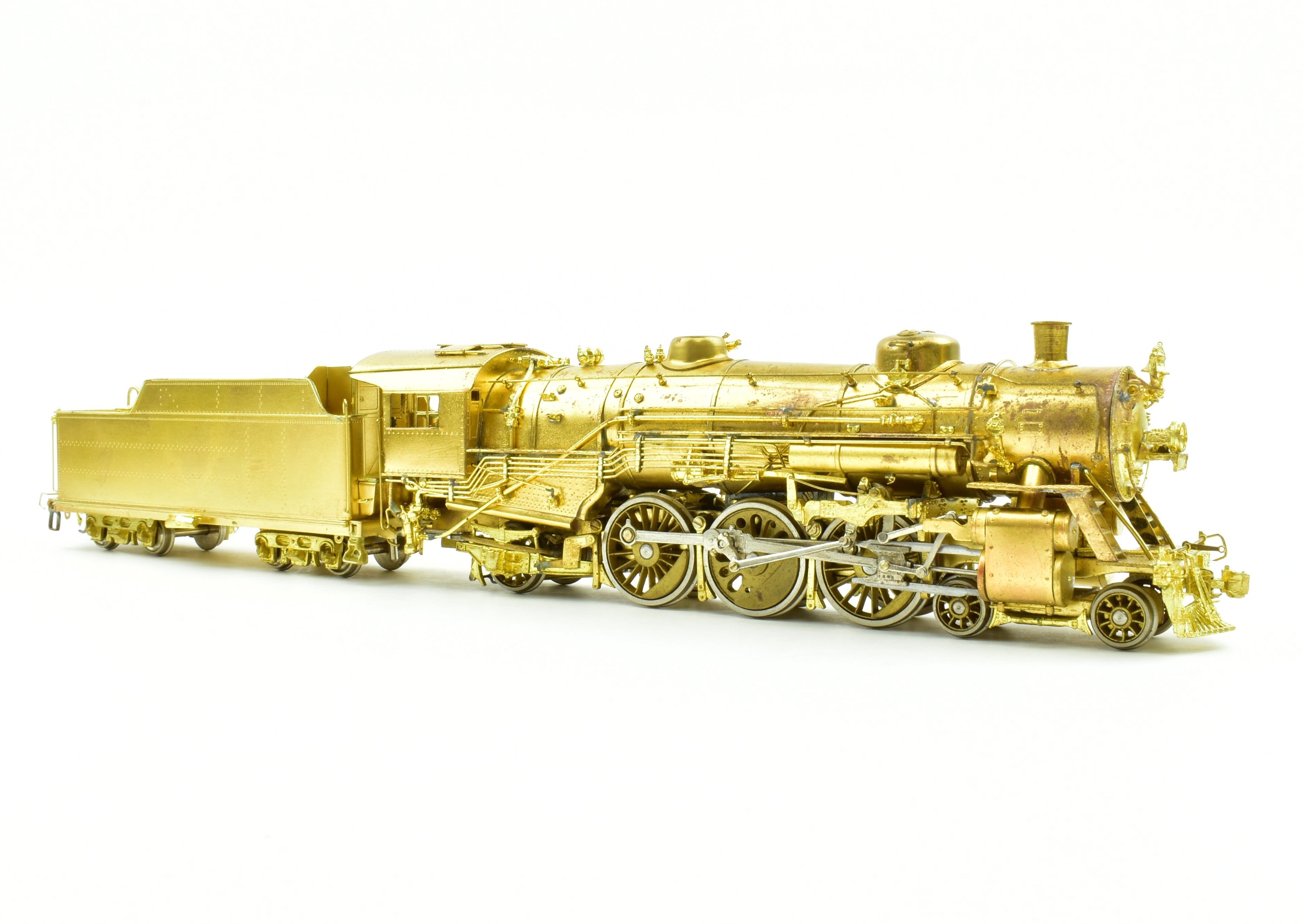 High - Quality HO Scale Brass Key Imports ACL - Atlantic Coast Line P - 5 4 - 6 - 2 Pacific Steam Locomotive Model