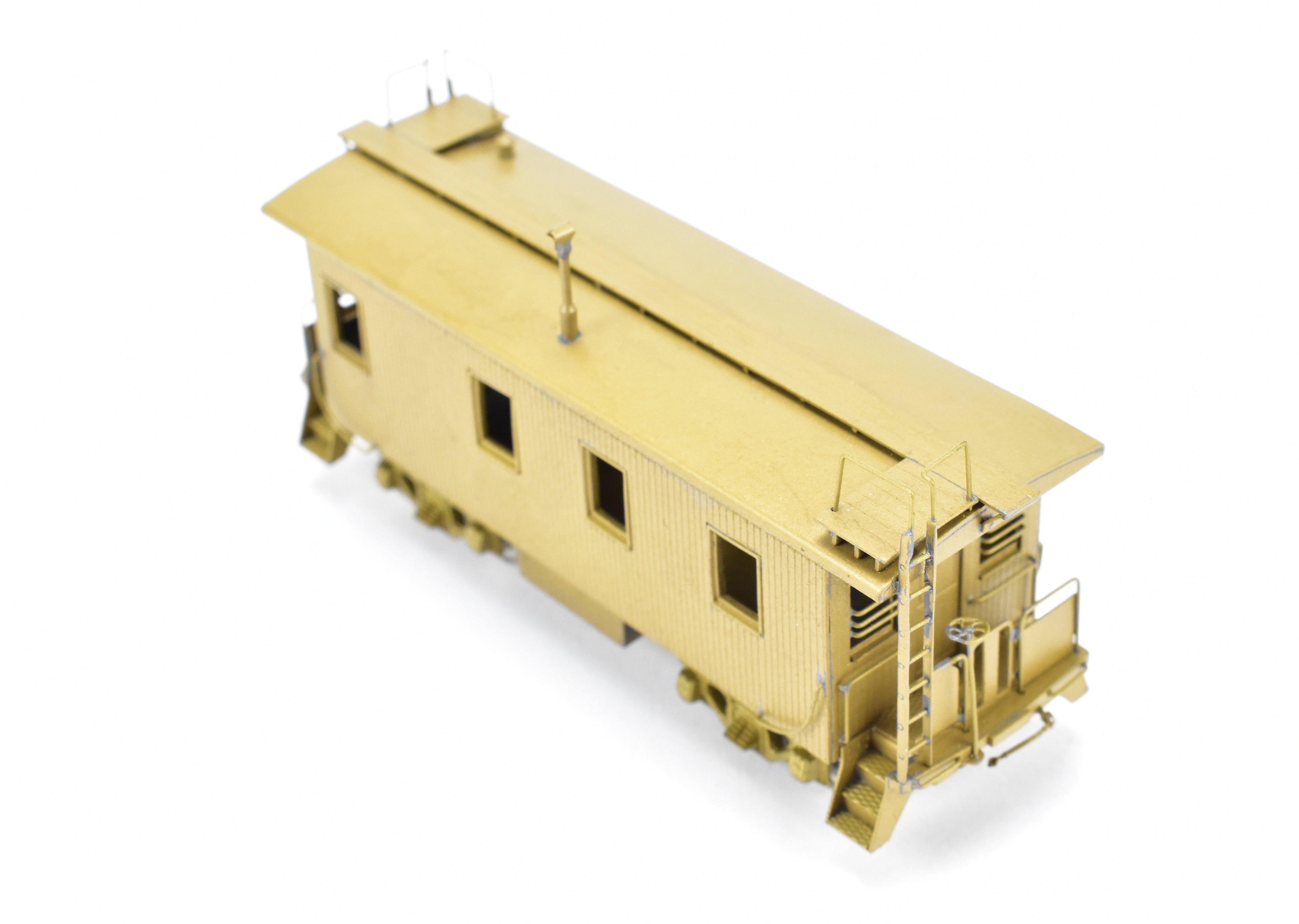 HO Scale Brass Model of Oriental Limited Great Northern 25 - Foot Yard Service Caboose