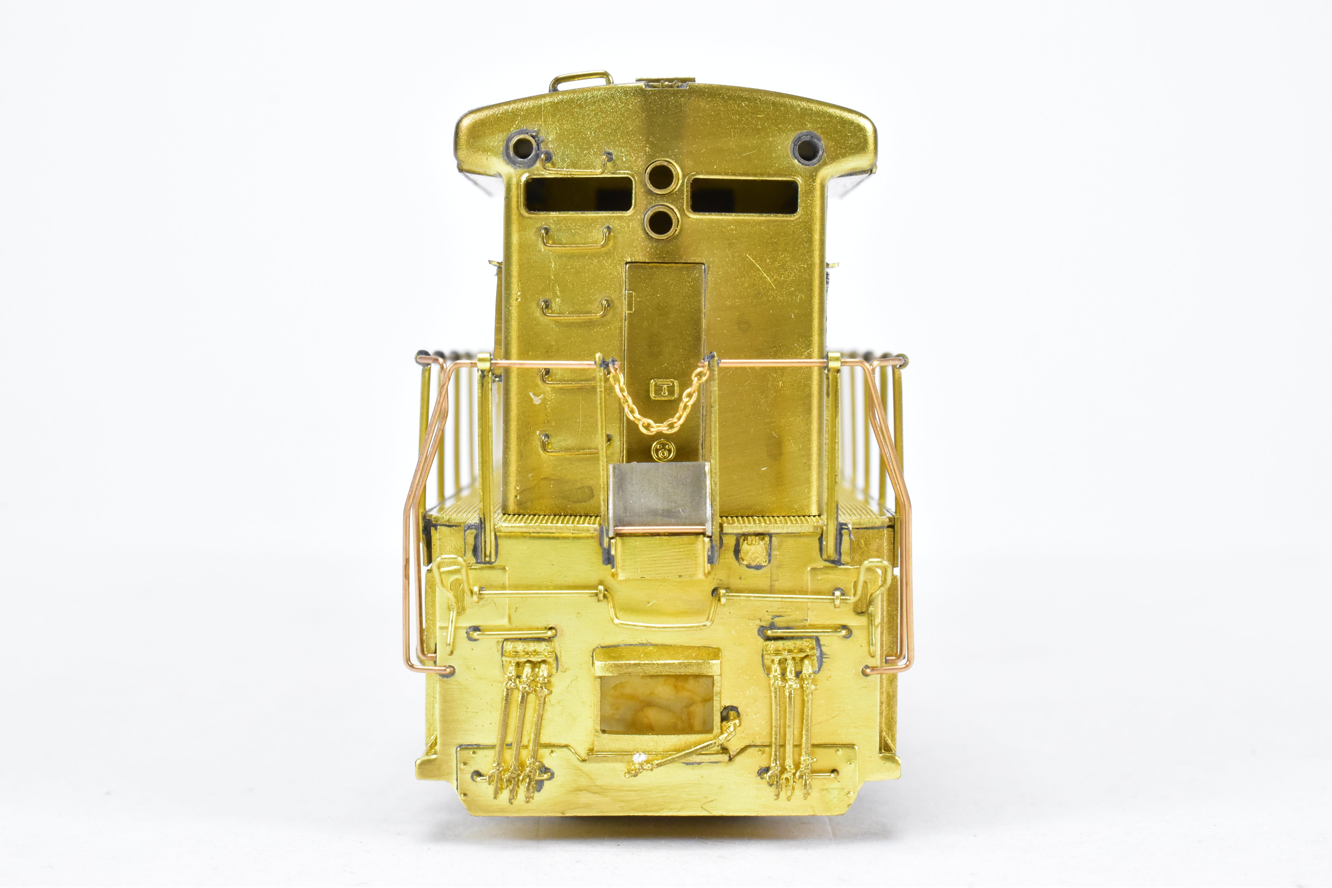 HO Scale Brass Model Train - Overland Models Inc. GE C30 - 7 4 - Window Cab Locomotive without Anti - Climber for Various Railroads