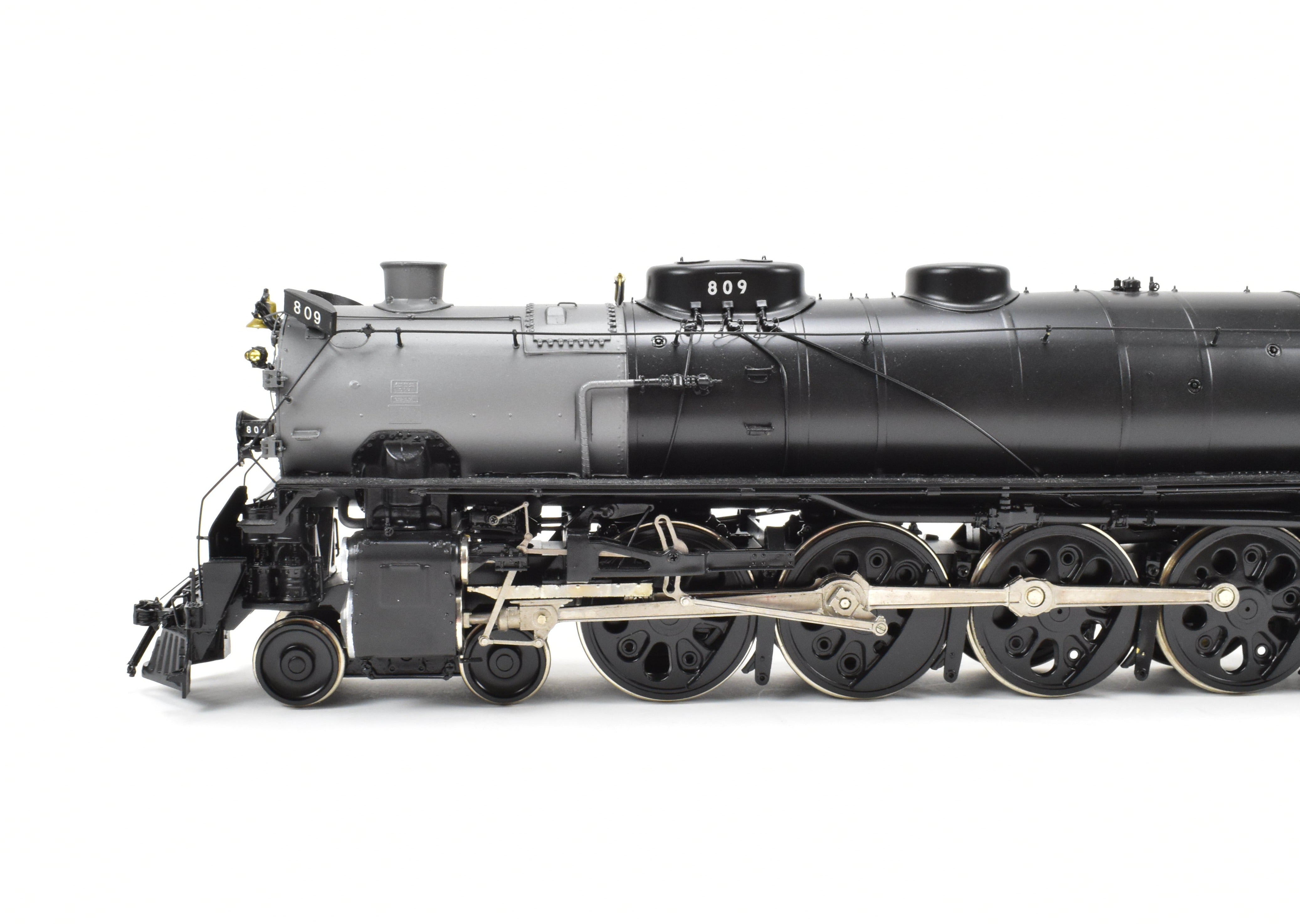 O Scale Brass Model Train - Overland Models, Inc. Union Pacific FEF - 1 4 - 8 - 4 Factory Painted Locomotive No. 809 As - Delivered