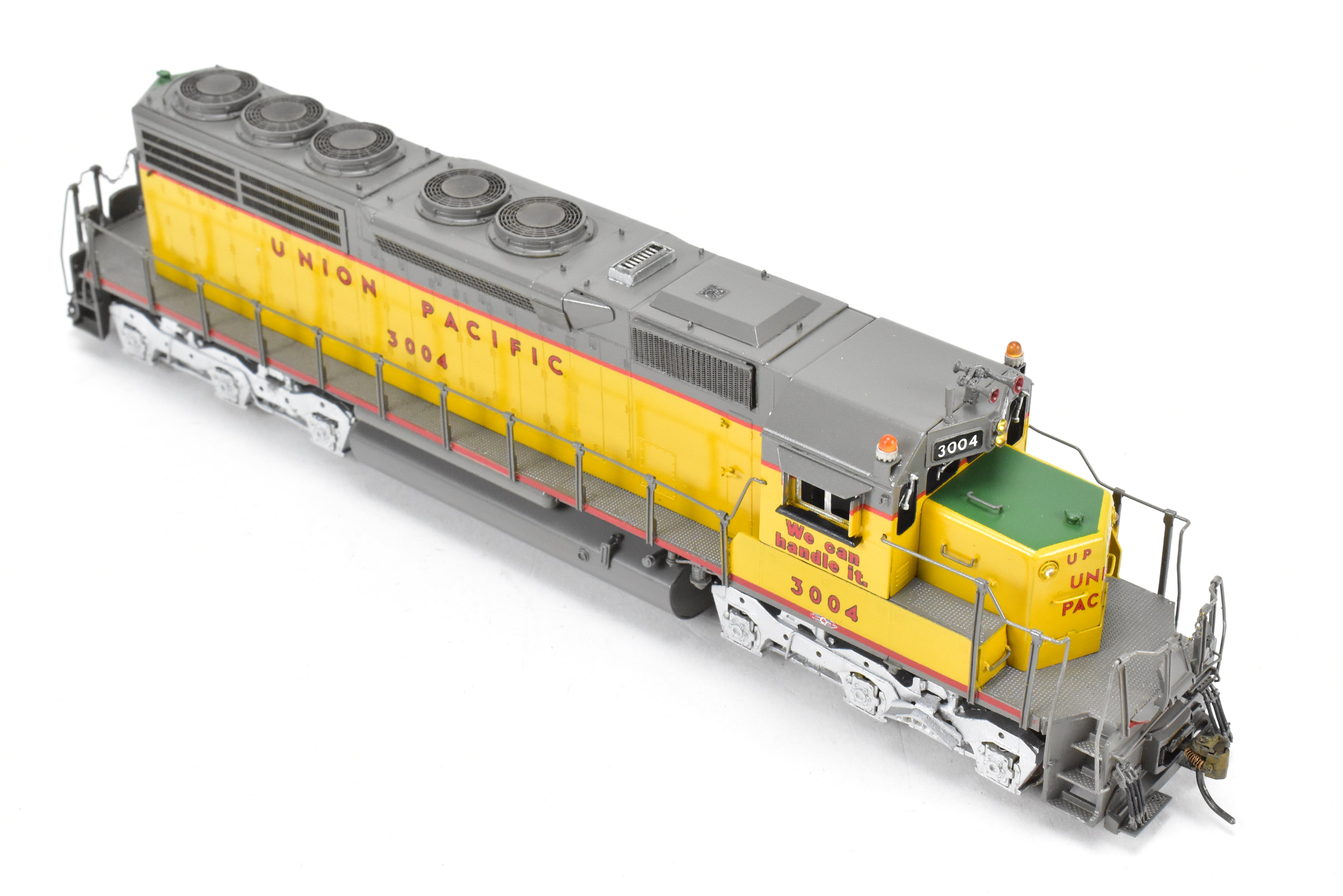 HO Scale Brass Union Pacific EMD SD40 Low Hood Custom Painted #3004 by Overland Models