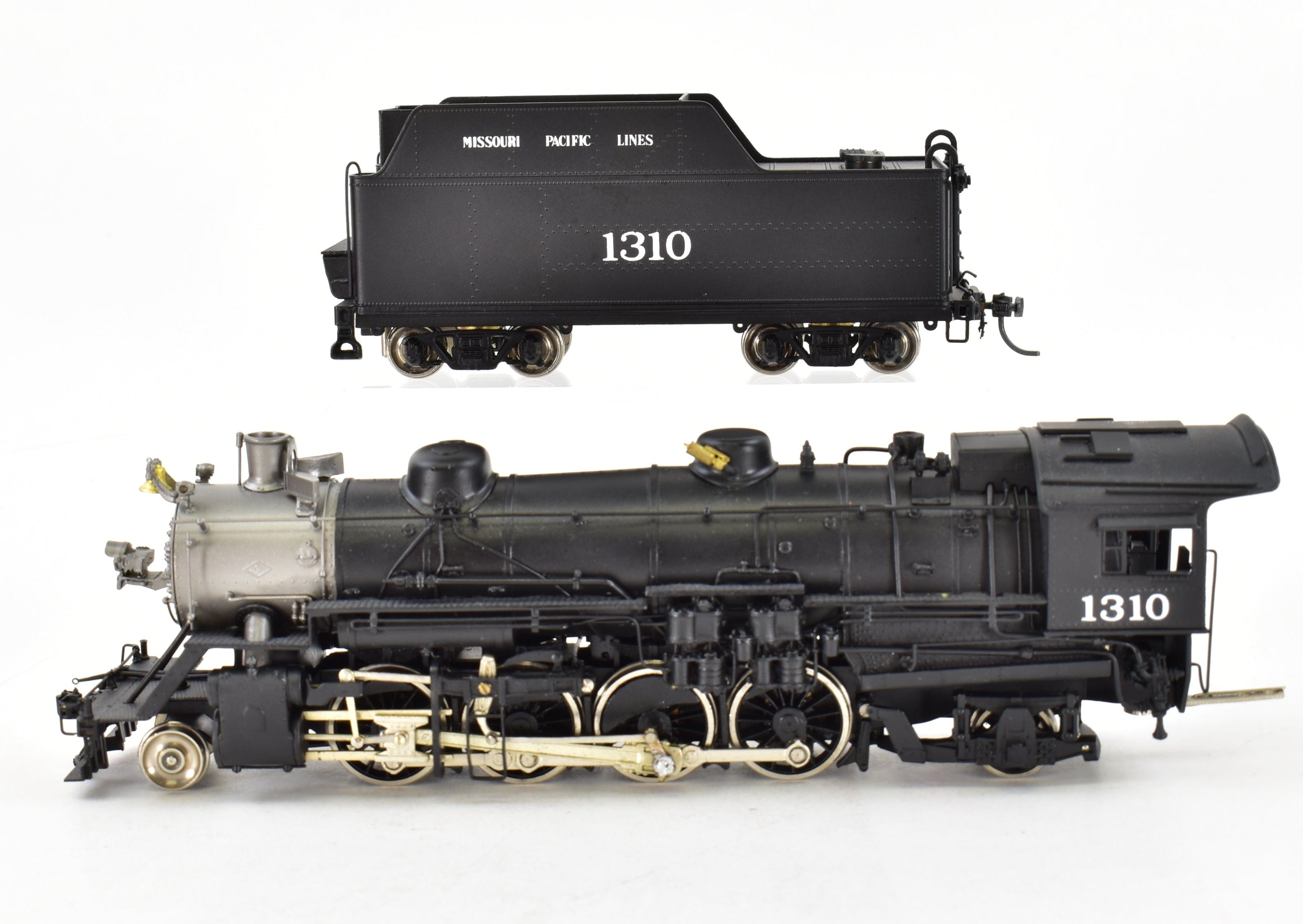 HO Brass Key Imports Missouri Pacific #1310 2-8-2 Mikado Factory Painted CS #3