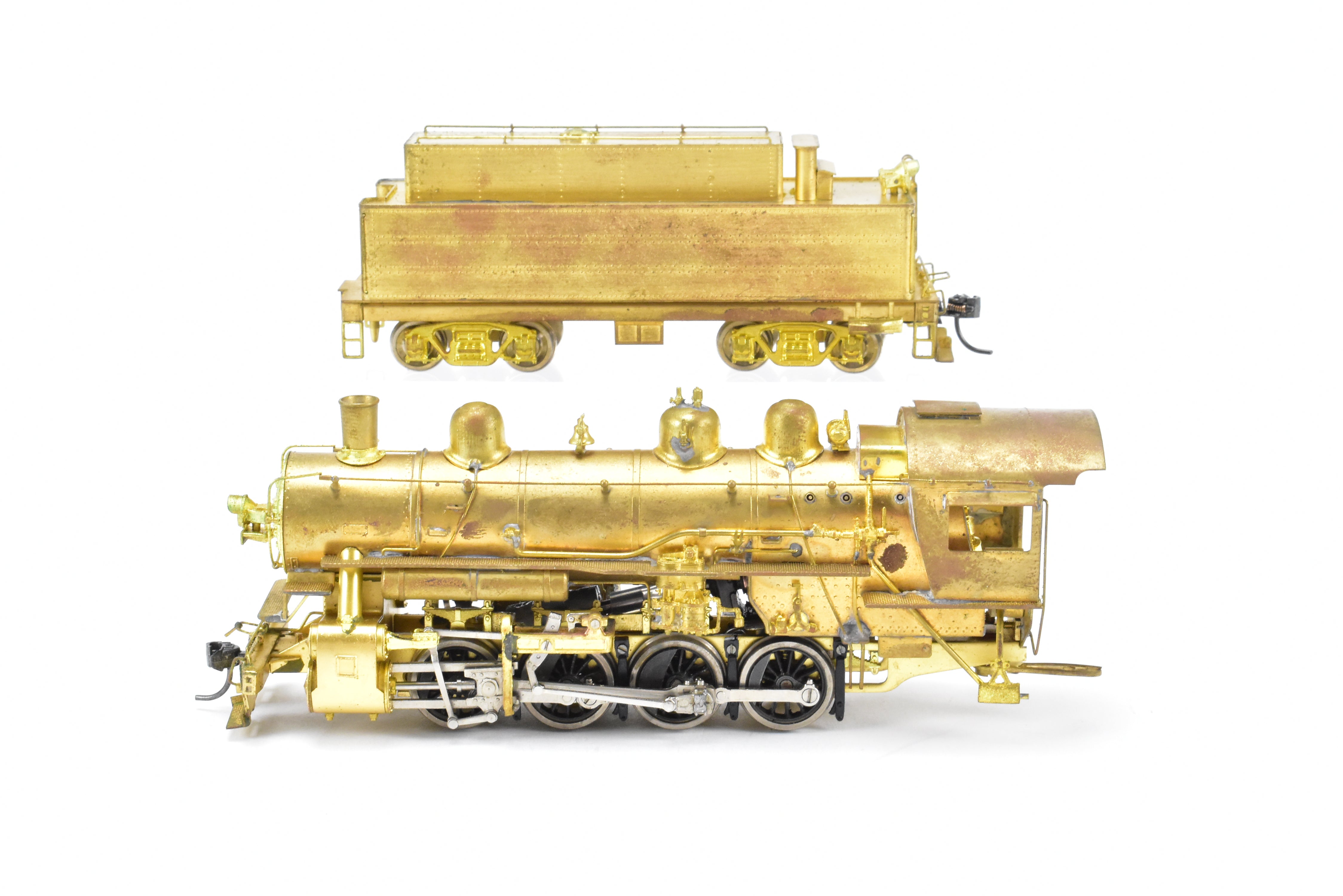 High - Quality HO Scale Brass Balboa Model Train - Southern Pacific Class SE - 4 0 - 8 - 0 Steam Locomotive
