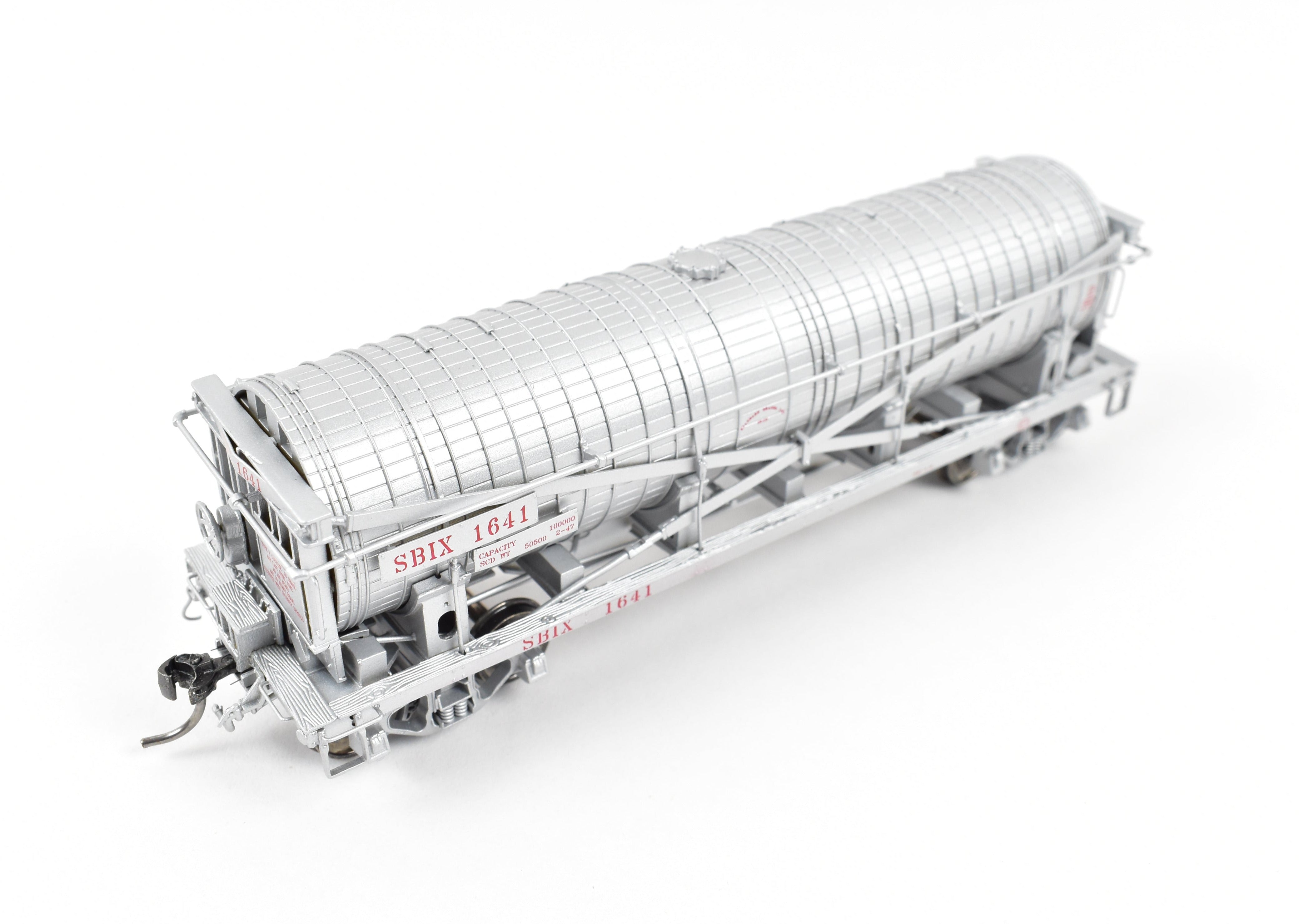 High - Quality HO Scale New Brass Model Train for North Bank Line, Standard Brand Vinegar Car with SBIX 1641 Specification