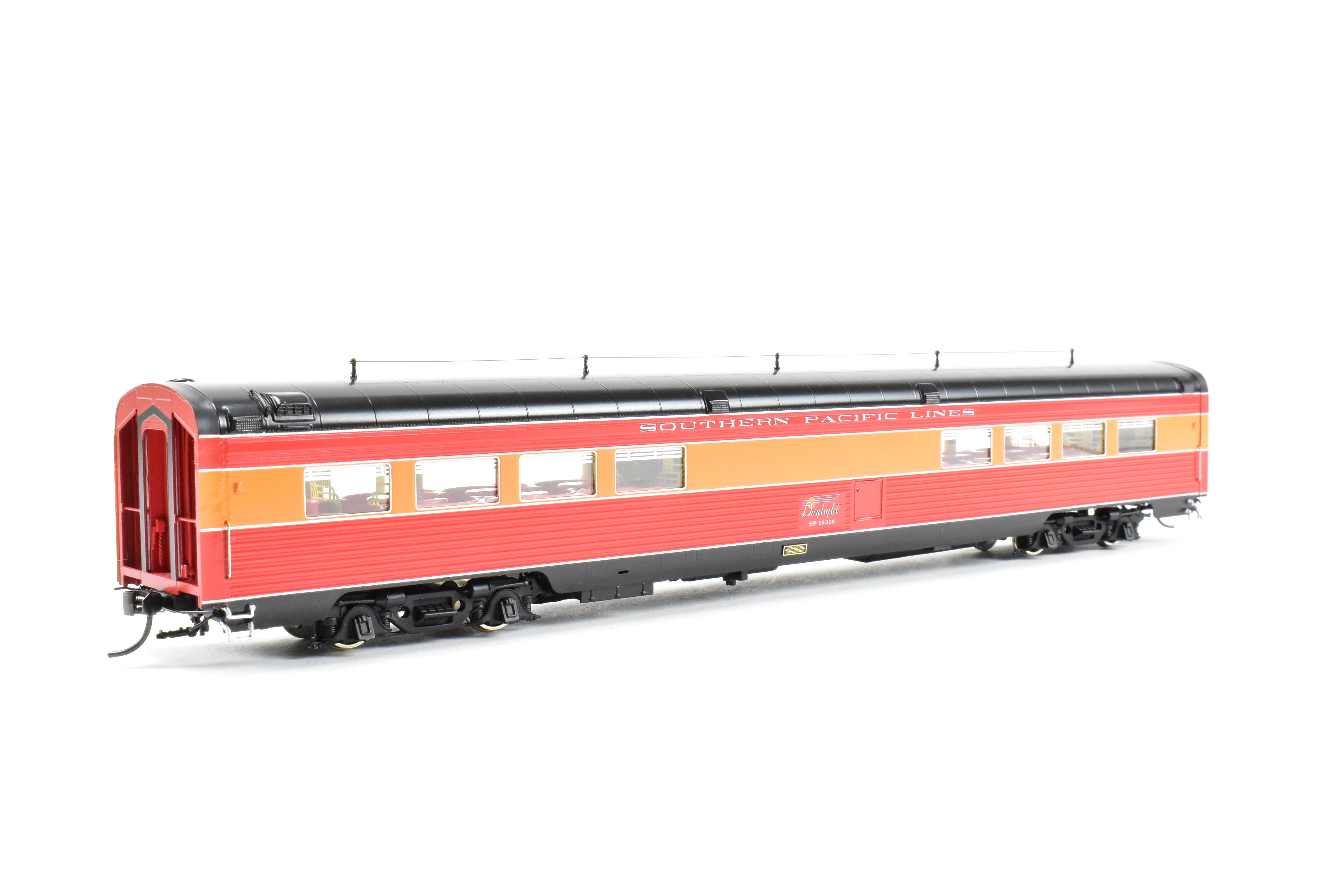 HO Scale Brass Tavern Car - 1941 Southern Pacific Morning Daylight #10315 by Challenger Imports
