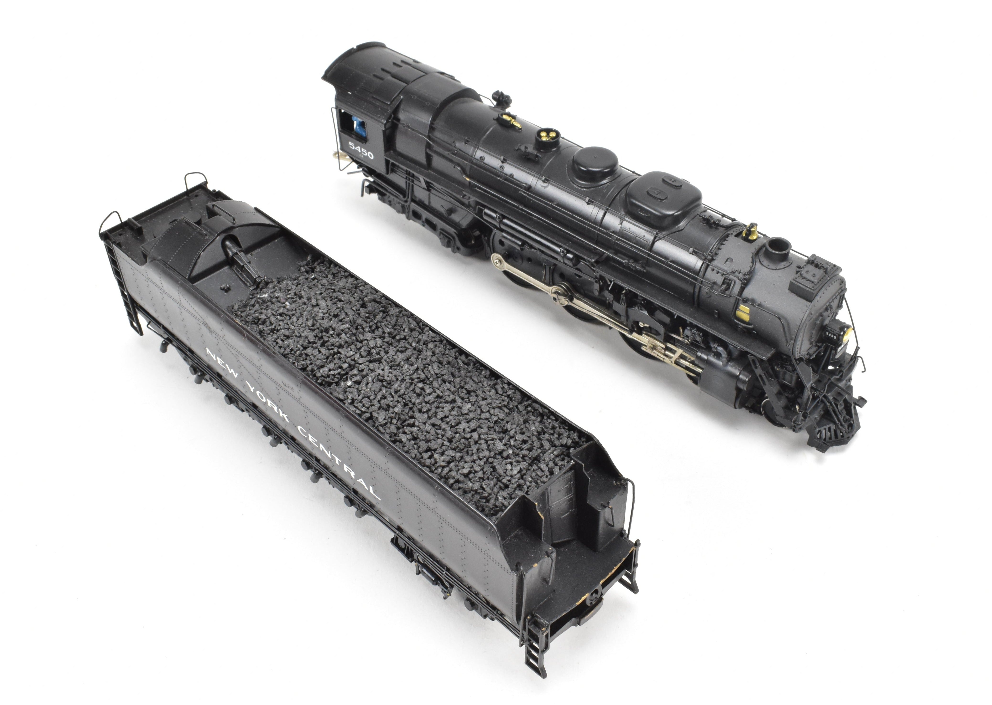 HO Scale Brass Model Train - Westside Model Co. NYC New York Central J - 3A 4 - 6 - 4 Super Hudson Custom Painted Locomotive #5450