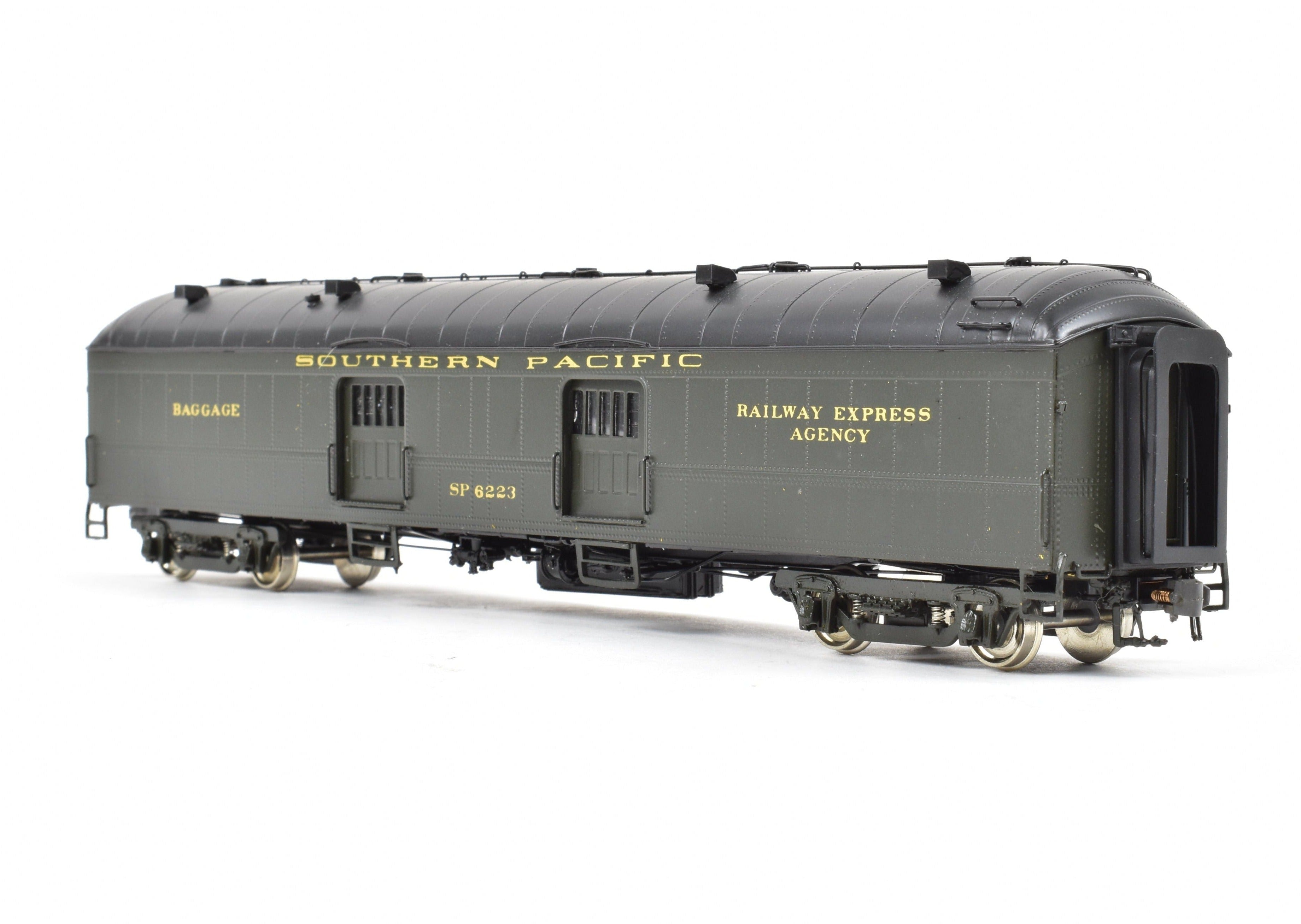 HO Scale Brass Precision Double Door Baggage Car SP CS 60-B-8 #6223