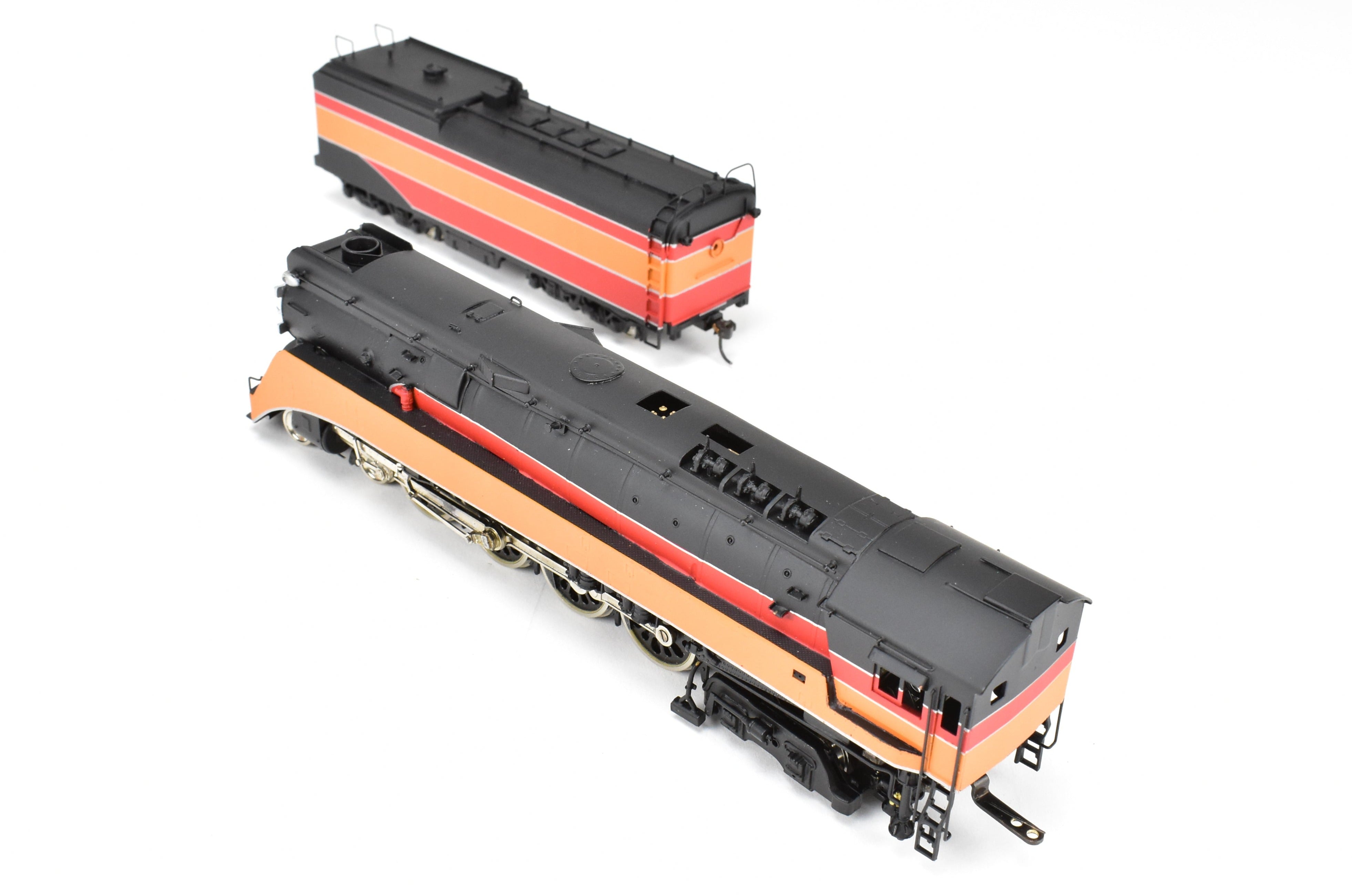 High - Quality HO Scale Brass Westside Model Co. Southern Pacific Class GS - 4 4 - 8 - 4 Factory - Painted Vintage Train Model