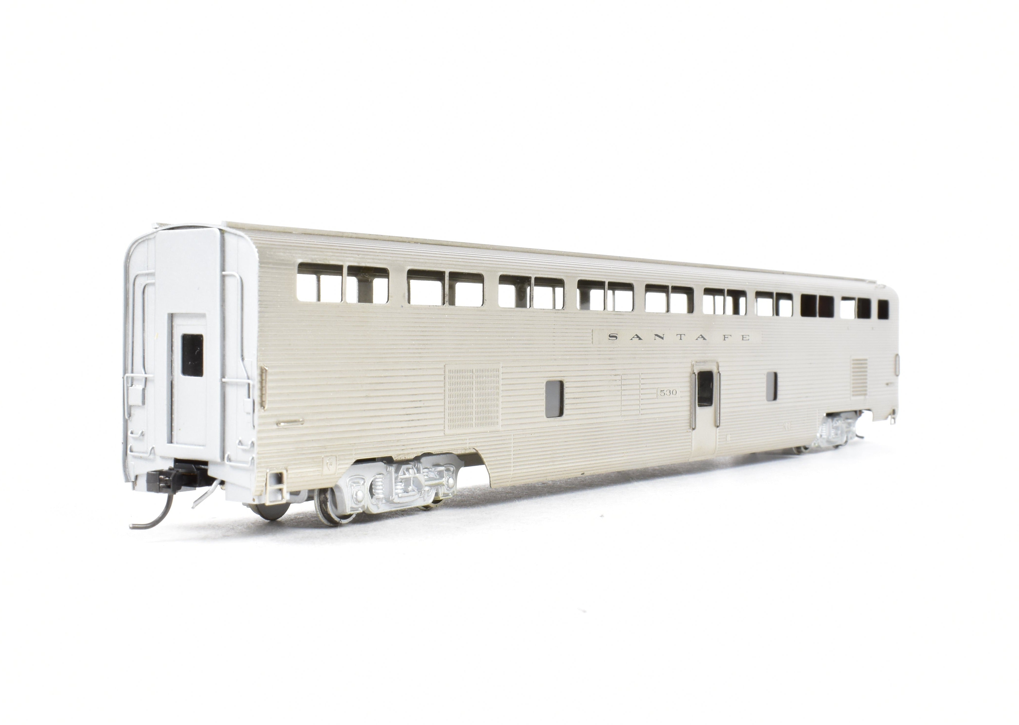 HO Brass Hi - Country Brass ATSF Santa Fe 500 Series High - Level Chair Car