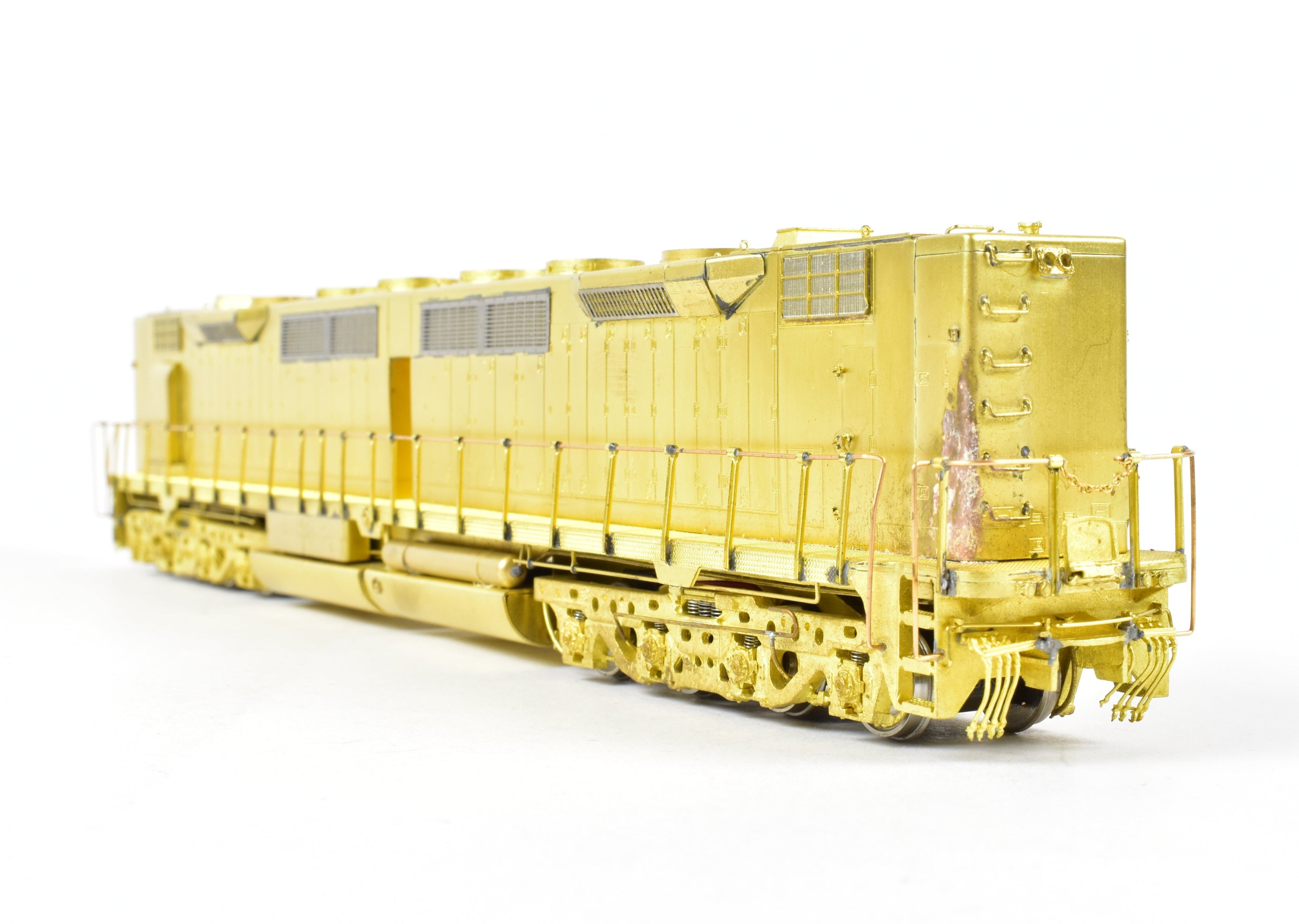 HO Scale Brass Locomotive Model by Overland Models, Inc. - Original Version of EMD DD - 35B for Southern Pacific and Union Pacific Railroads