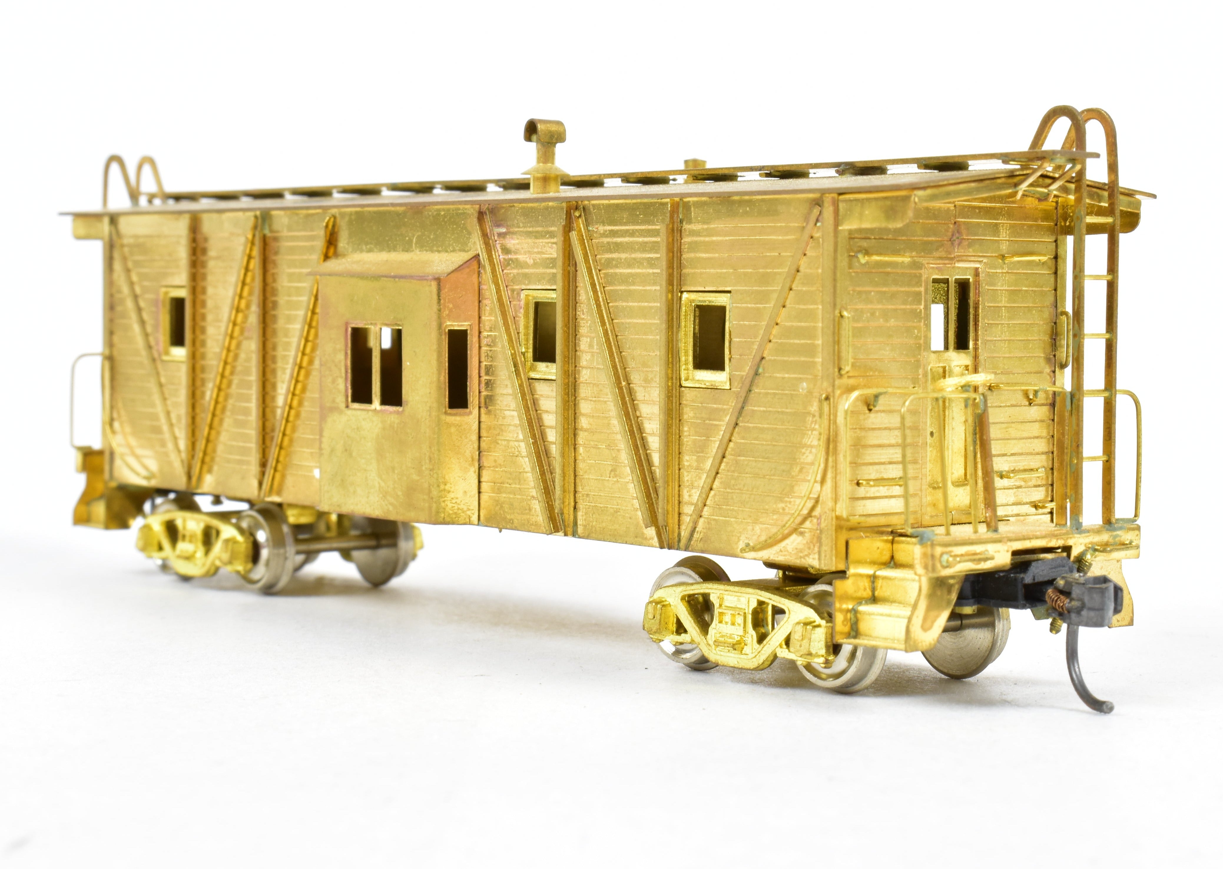 HO Brass Western Pacific Outside Brace Bay Window Caboose by Westside Model Co.