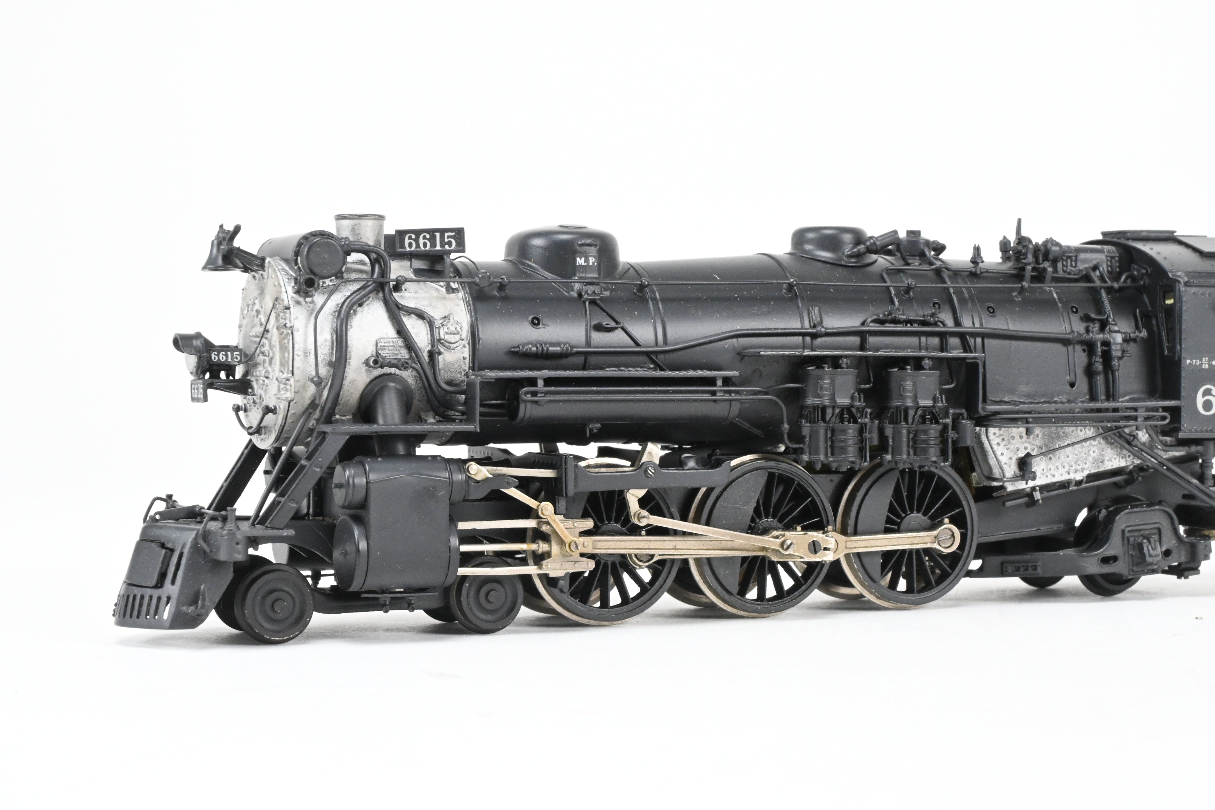 HO Scale Brass Custom - One-of-a-Kind Joe G. Collias Scratch - Built Missouri Pacific 4 - 6 - 2 Steam Locomotive No. 6615