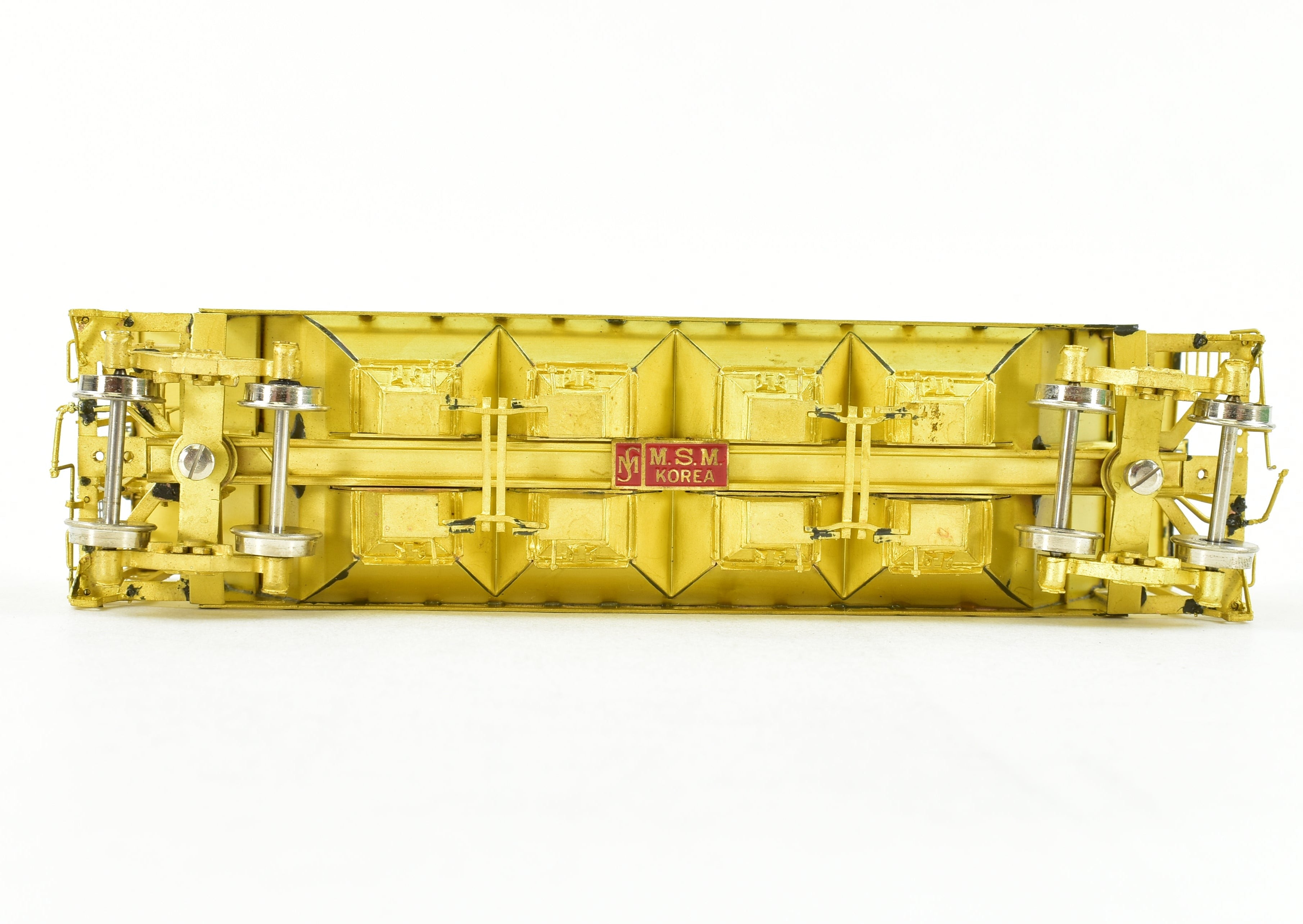 HO Scale Brass OMI - Overland Models, Inc. Canadian National Railway (CNR) Slab Side Covered Hopper Model Train Car