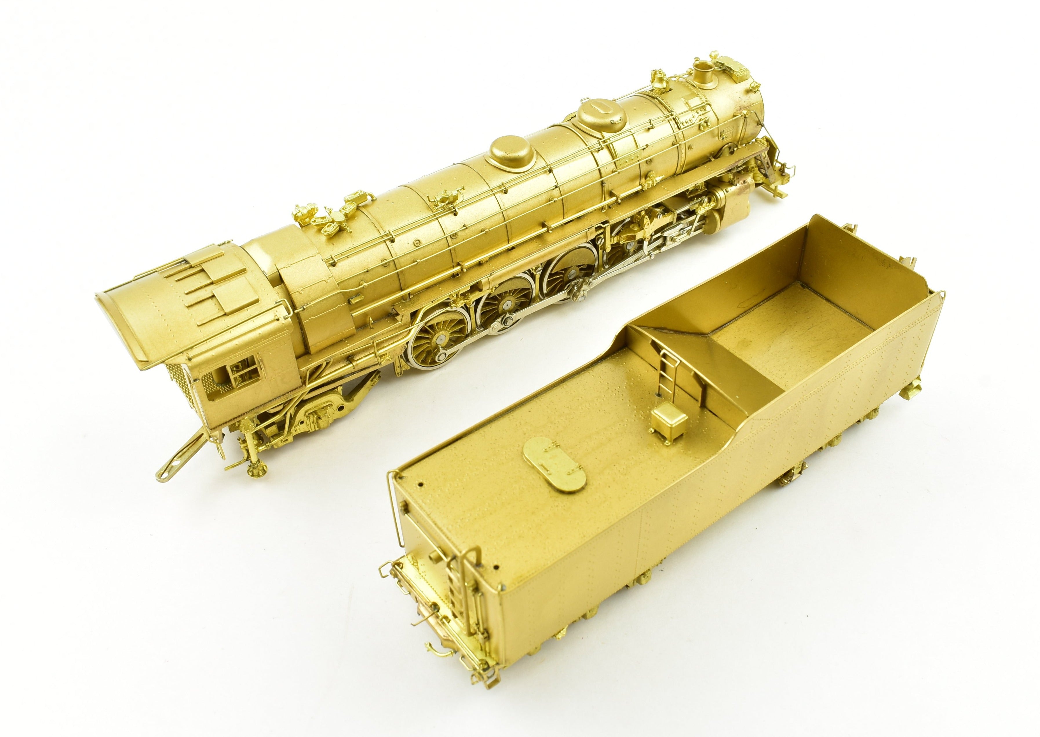 HO Scale Brass Key Imports Model Train - New York Central L-2b 4-8-2 Mohawk Replica from 1981 Run