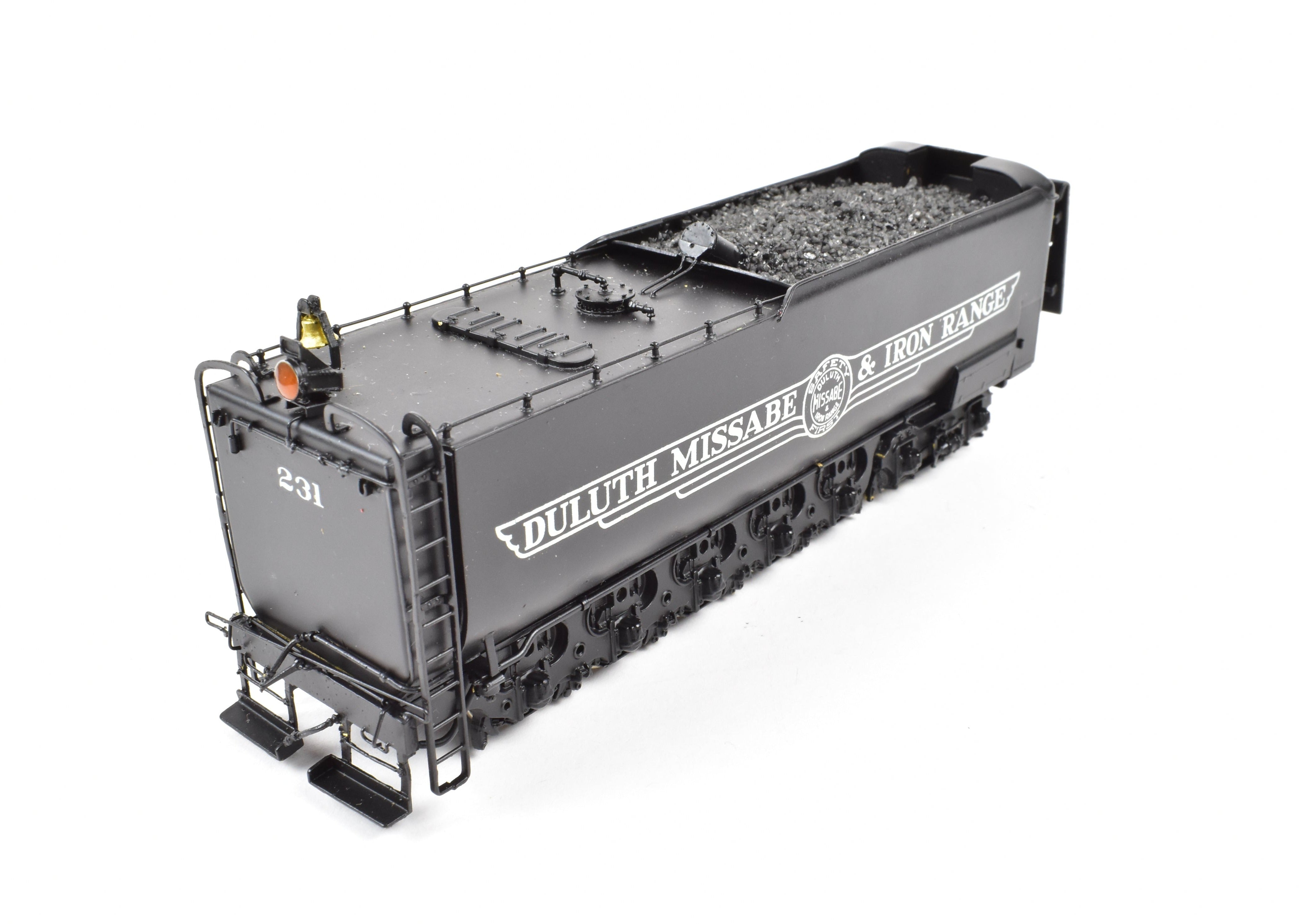 HO Scale Brass Model Train Set by Westside Model Co. - DM&IR Duluth, Missabe, & Iron Range 2-8-8-4 Yellowstone M-4 Locomotive with Caboose C/P