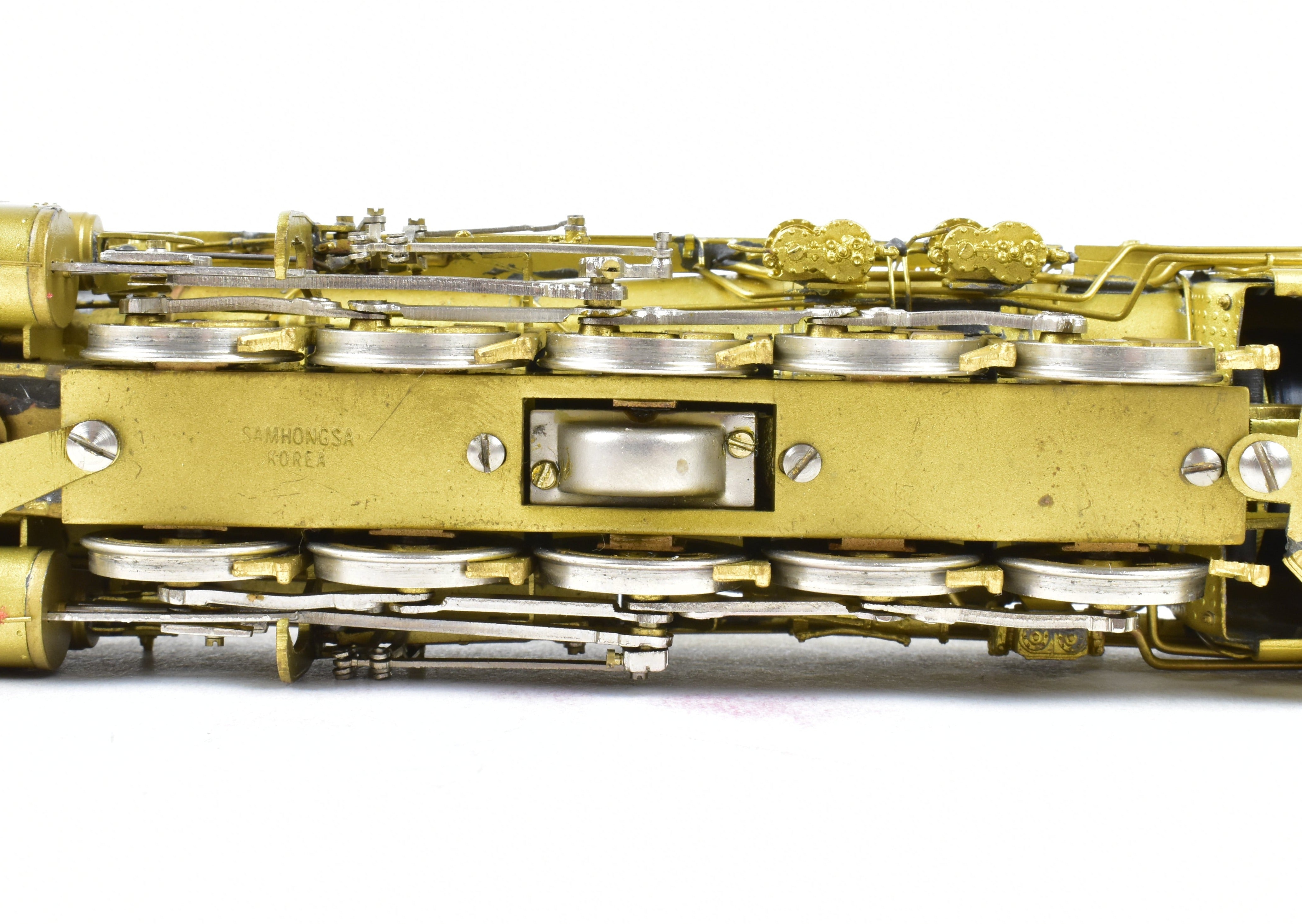 HO Scale Brass Key Imports DM&IR - Duluth Missabe and Iron Range Class 2 - 10 - 2 Santa Fe Model in As - Is Condition