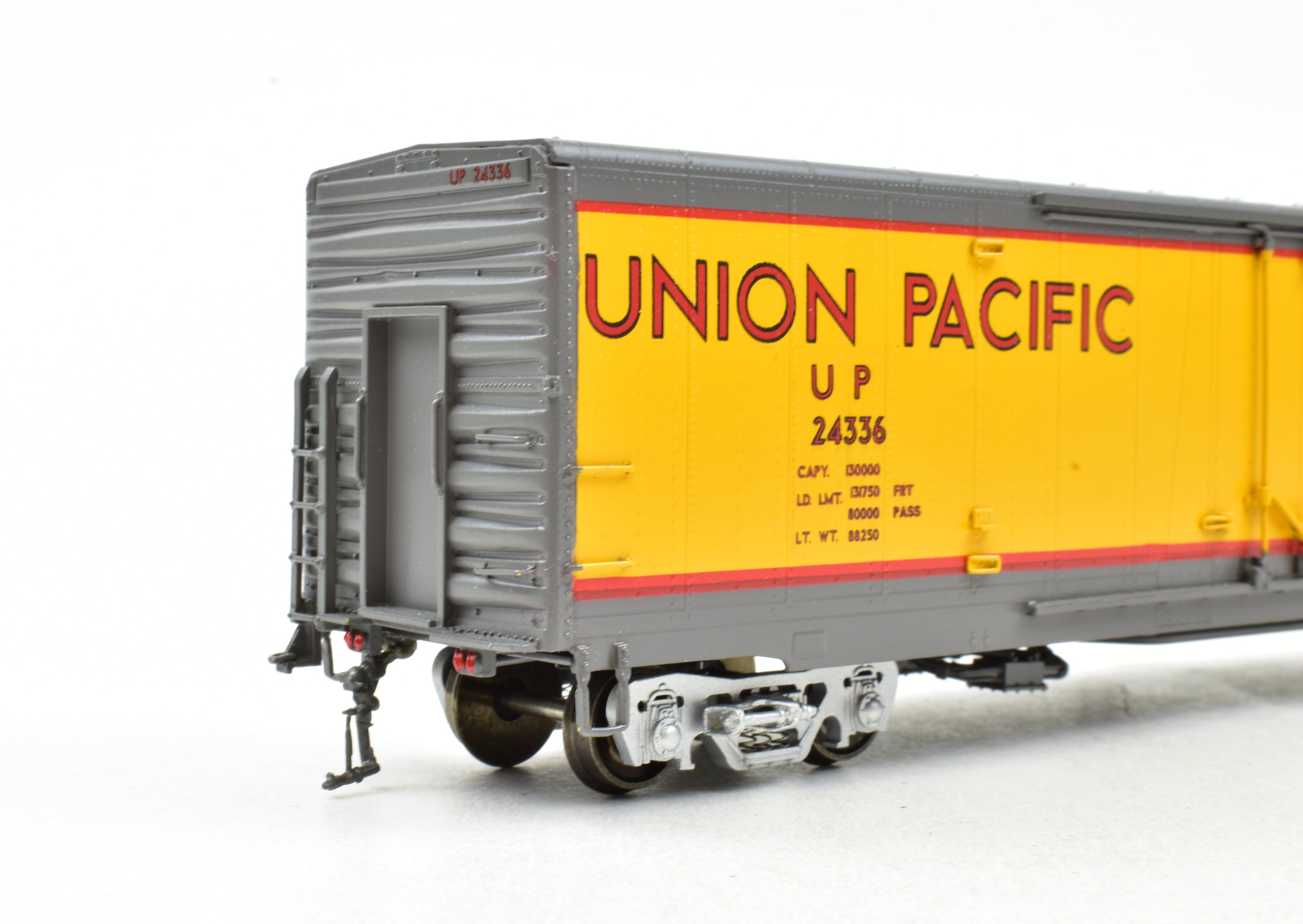 HO Scale Brass Overland Models, Inc. Union Pacific Steam Train Service Car FP (OMI - Overland Models, Inc., 1997 Run)