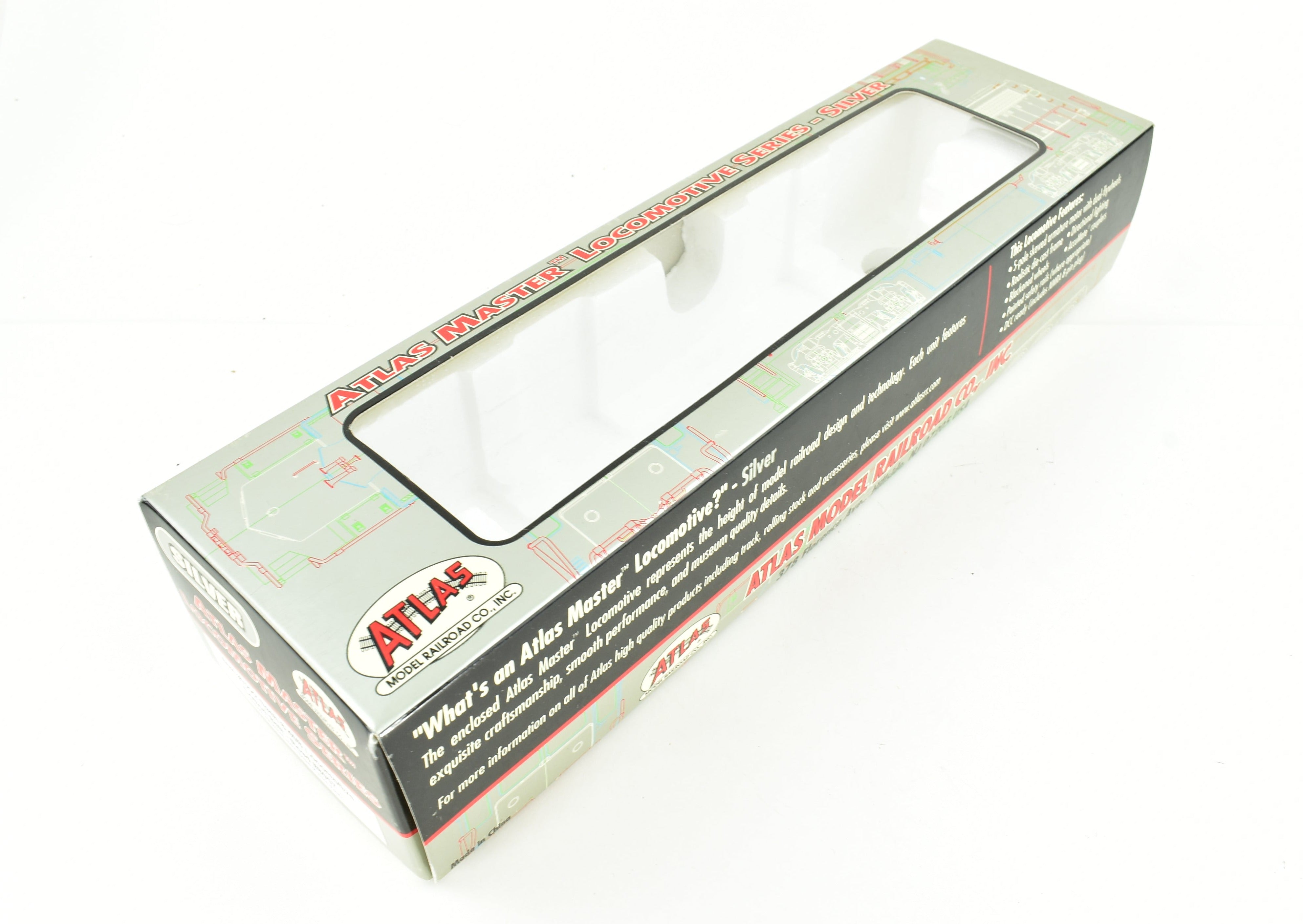 HO Scale Atlas Master Series Cotton Belt GE Dash 8 - 40B Model Train Locomotive No. 8057