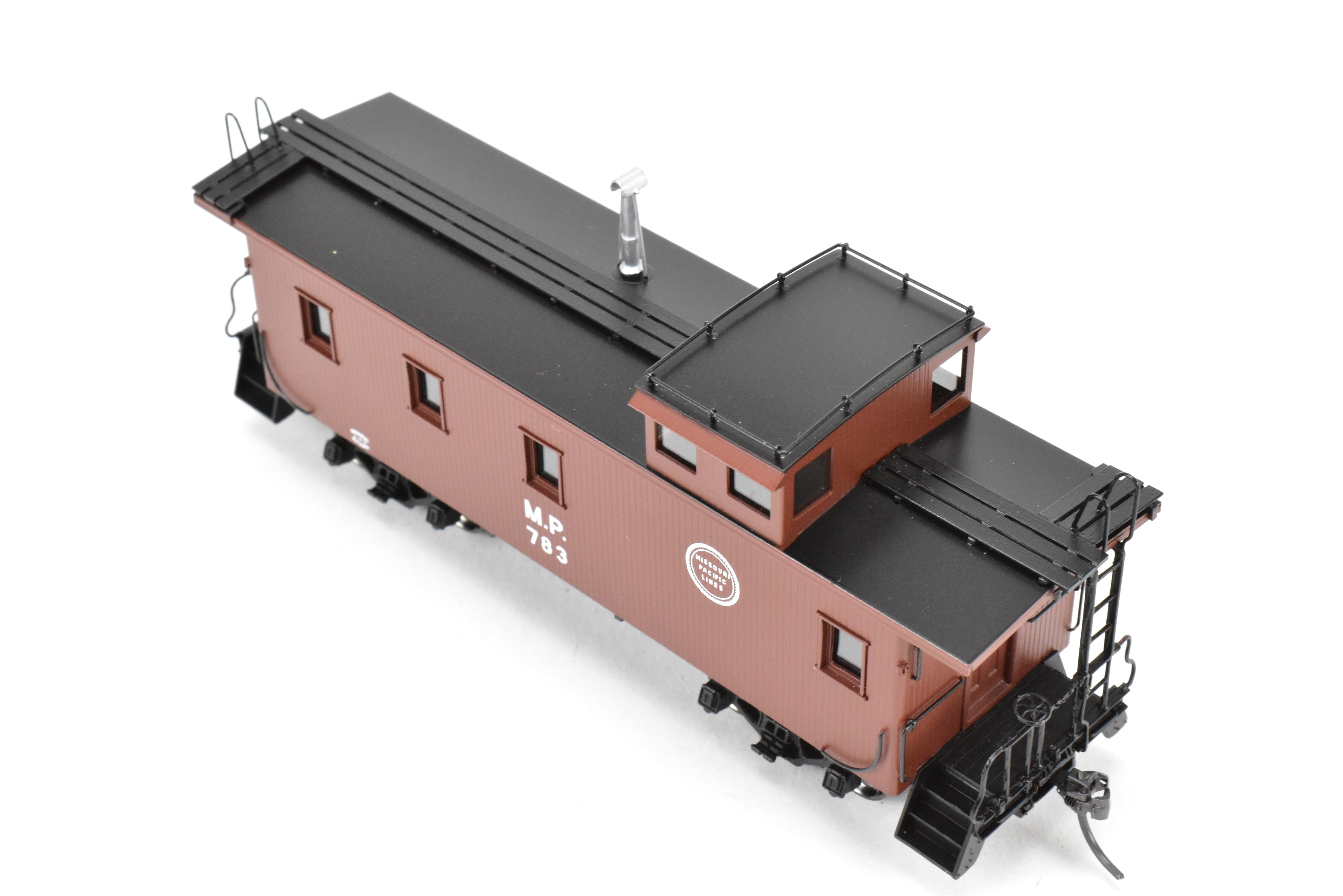 HO Brass OMI Missouri Pacific Wood - Side Caboose F/P #783 by Overland Models