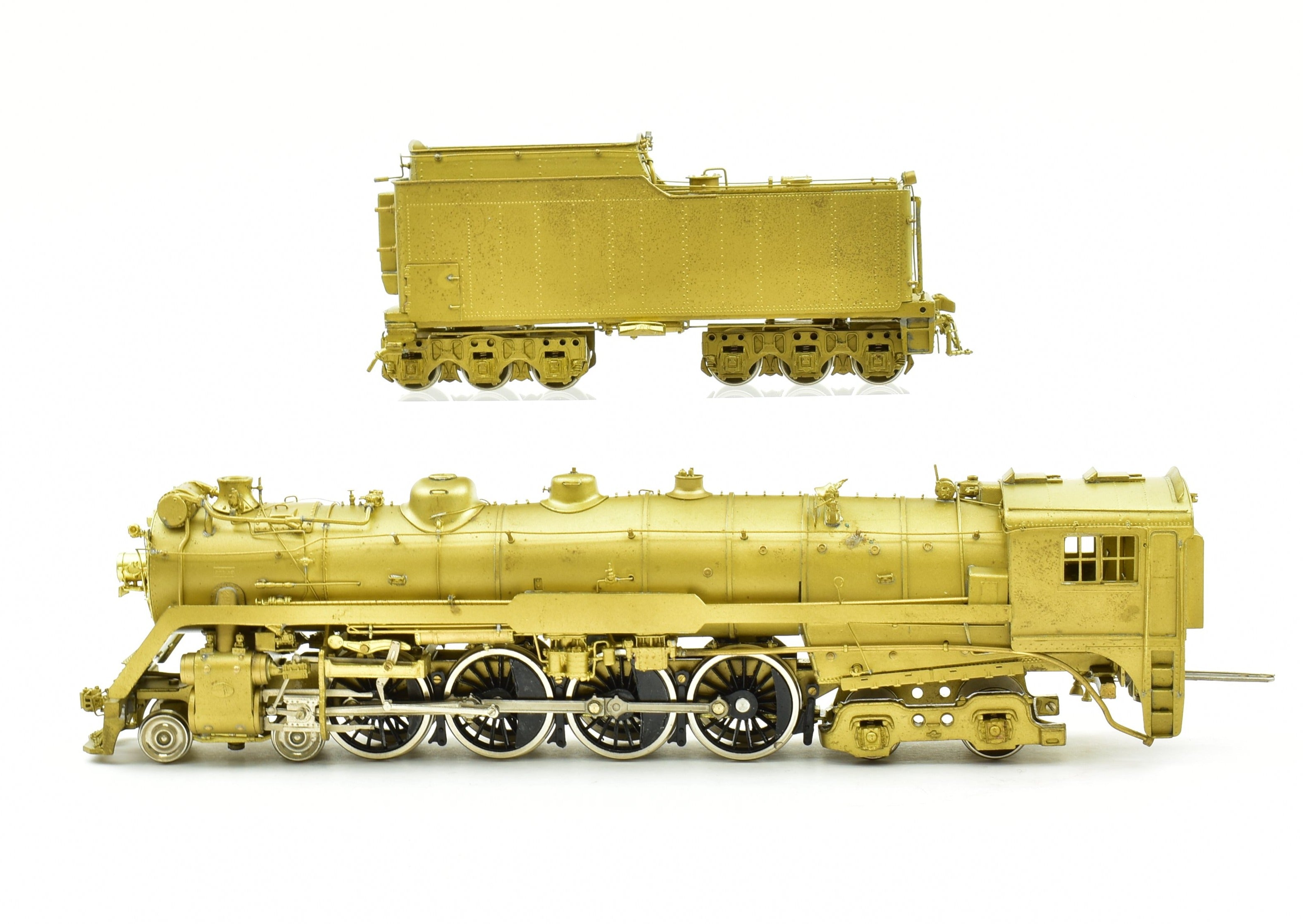 HO Scale Brass Model Train - Van Hobbies CPR Canadian Pacific Railway 3100 K - 1a 4 - 8 - 4 Steam Locomotive (As - Is Condition)