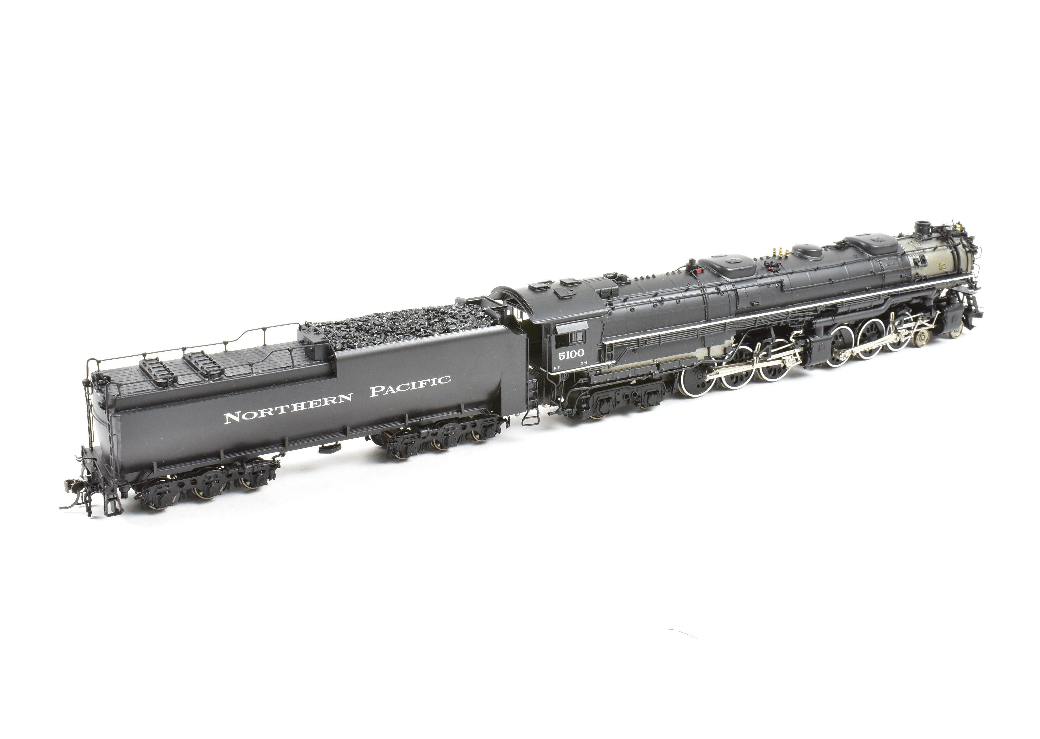 HO Brass Sunset Models Northern Pacific Z - 6 4 - 6 - 6 - 4 Challenger 5100 with QSI DCC & Sound