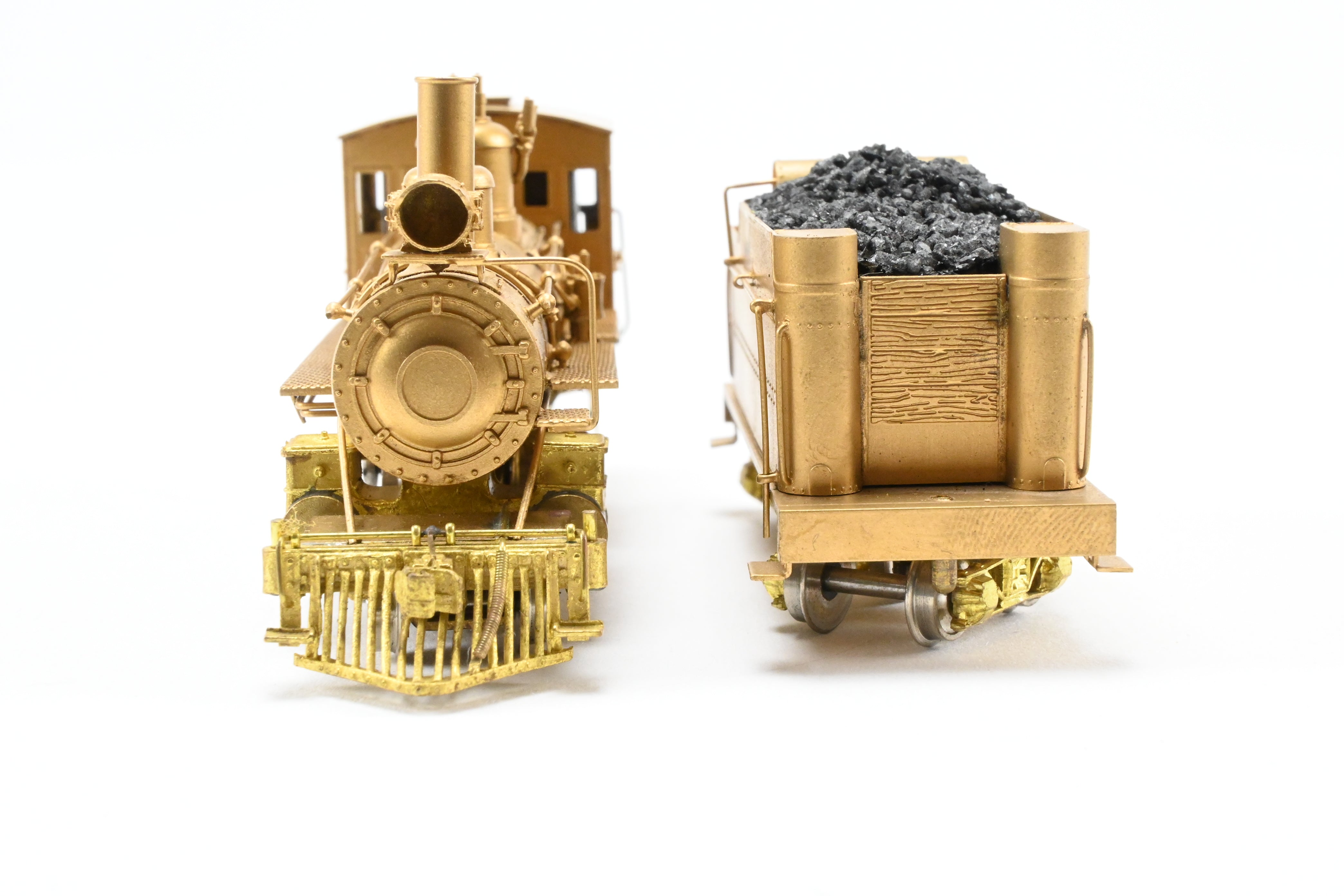 HOn3 Scale Brass Model Train by Westside Model Co. - Denver & Rio Grande Western (D&RGW) T-12 4-6-0 Ten Wheeler Locomotive