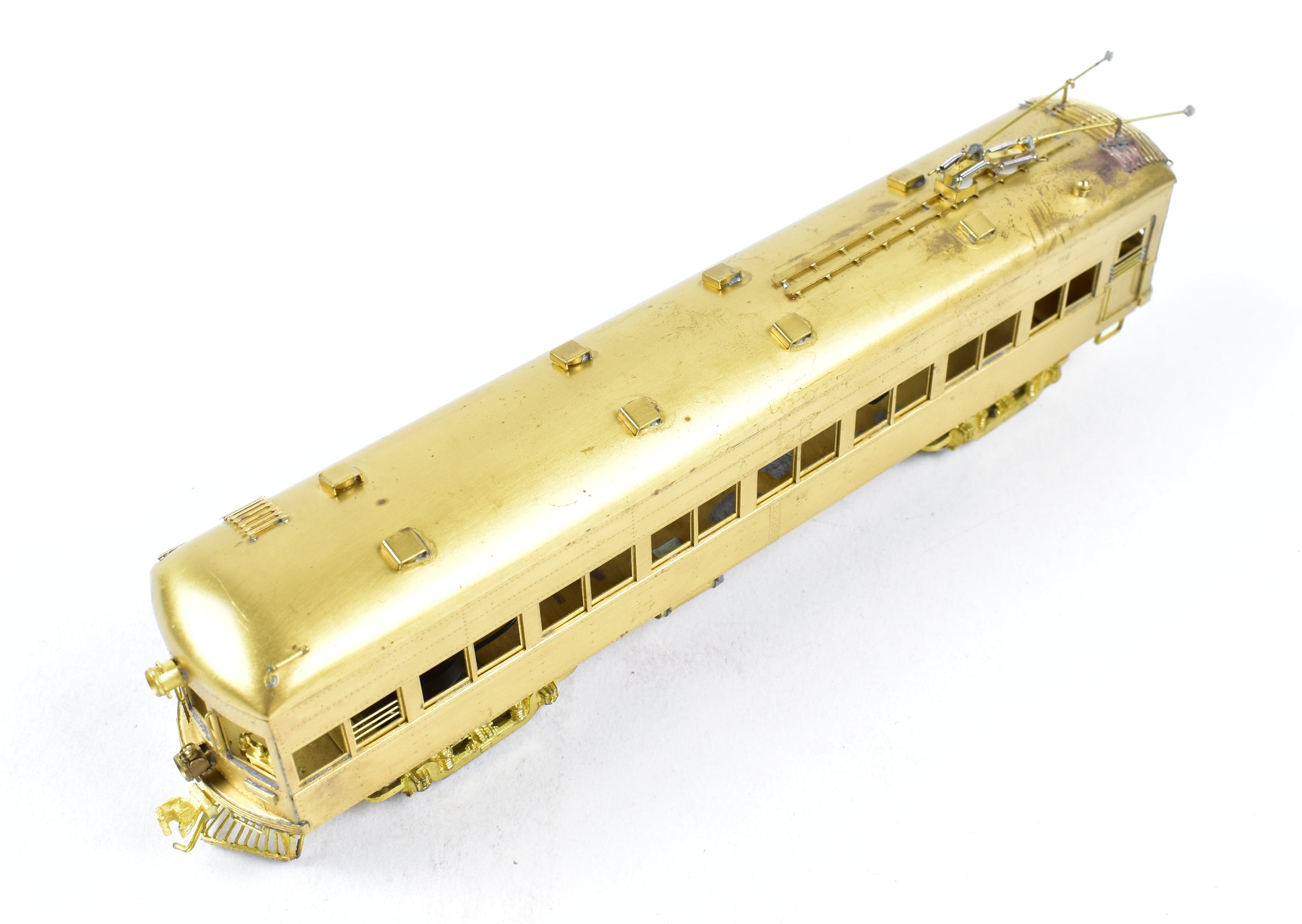 HO Scale Brass GHB International Texas Electric Railway Dallas Express Powered Combine Car Model