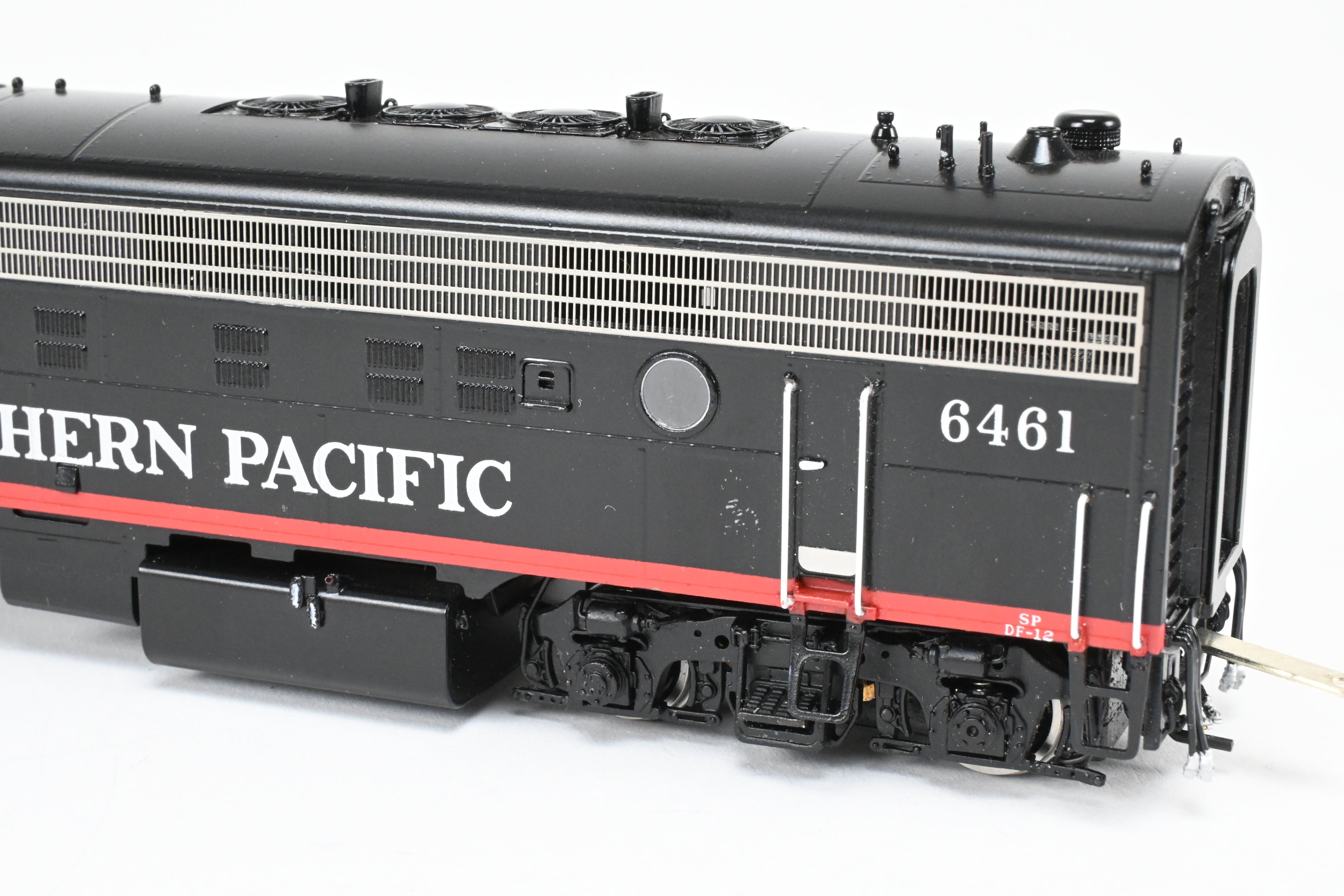 HO Scale Brass EMD FP7A/F7B Set in SP Black Widow Scheme