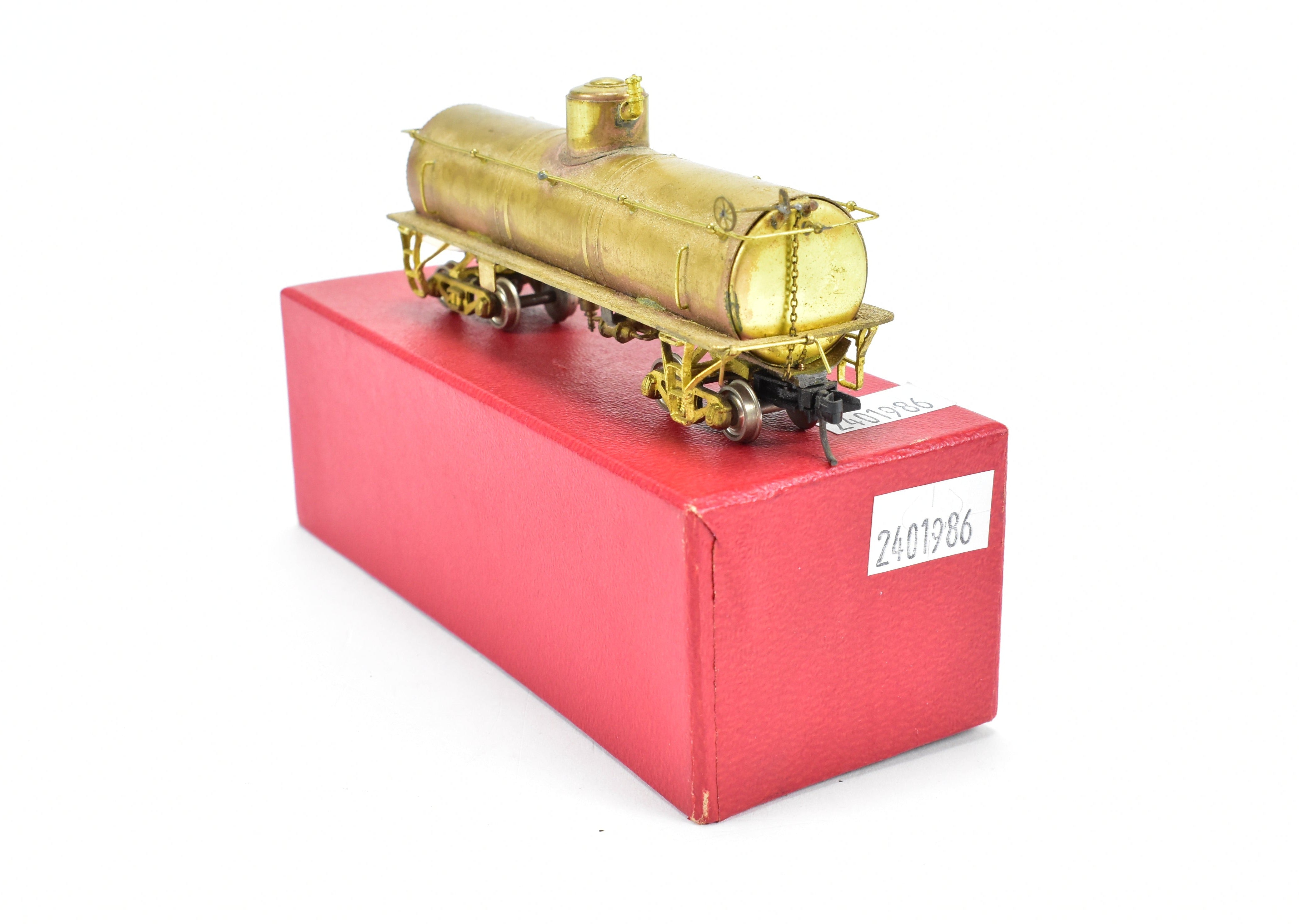 HOn3 Scale Brass Westside Model Co. Denver & Rio Grande Western (D&RGW) UTLX Gramps Frameless Tank Car Model for Model Train Enthusiasts