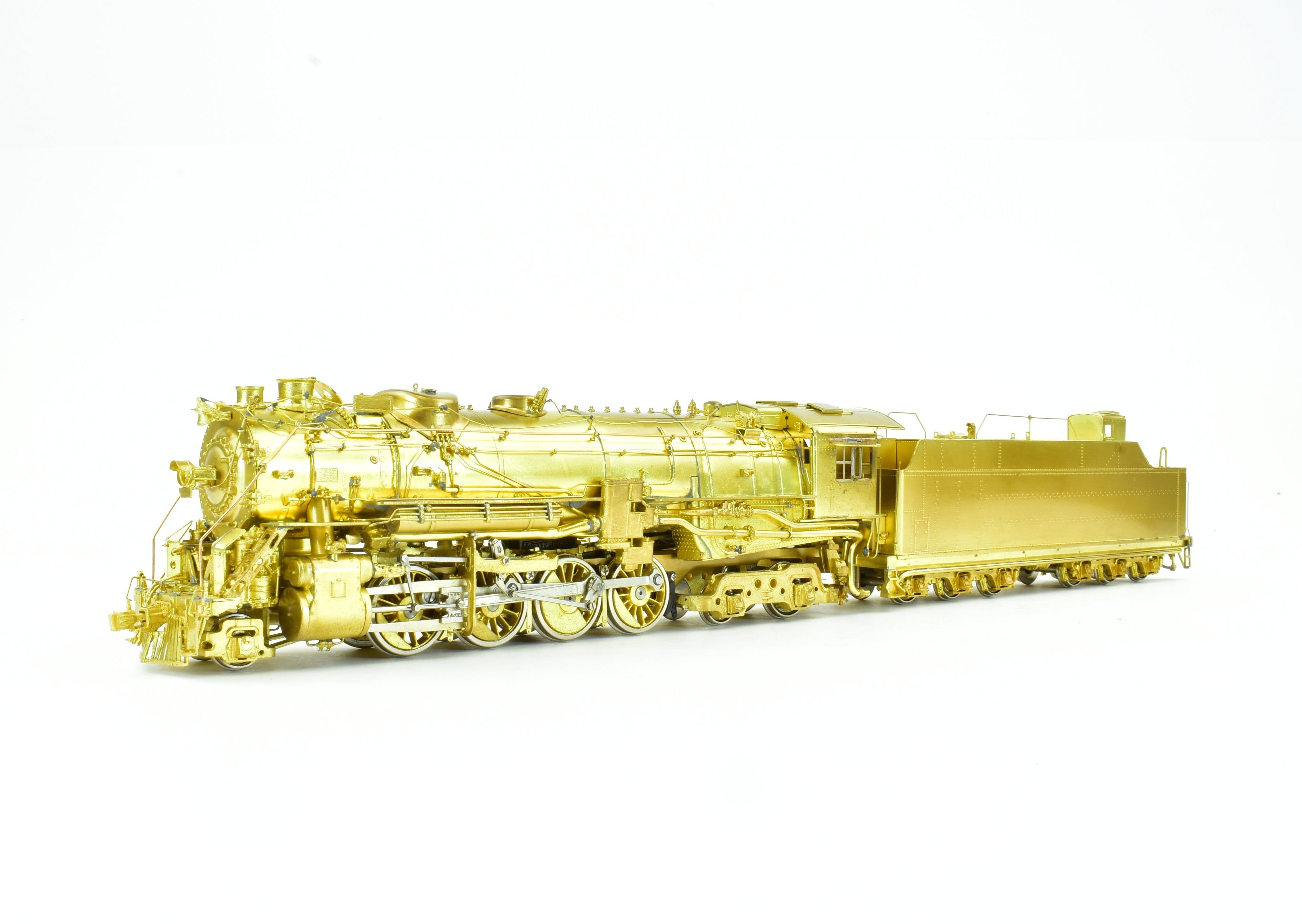 HO Scale Brass Model Train by Overland Models, Inc. - International-Great Northern/Missouri Pacific 2-8-4 Locomotive