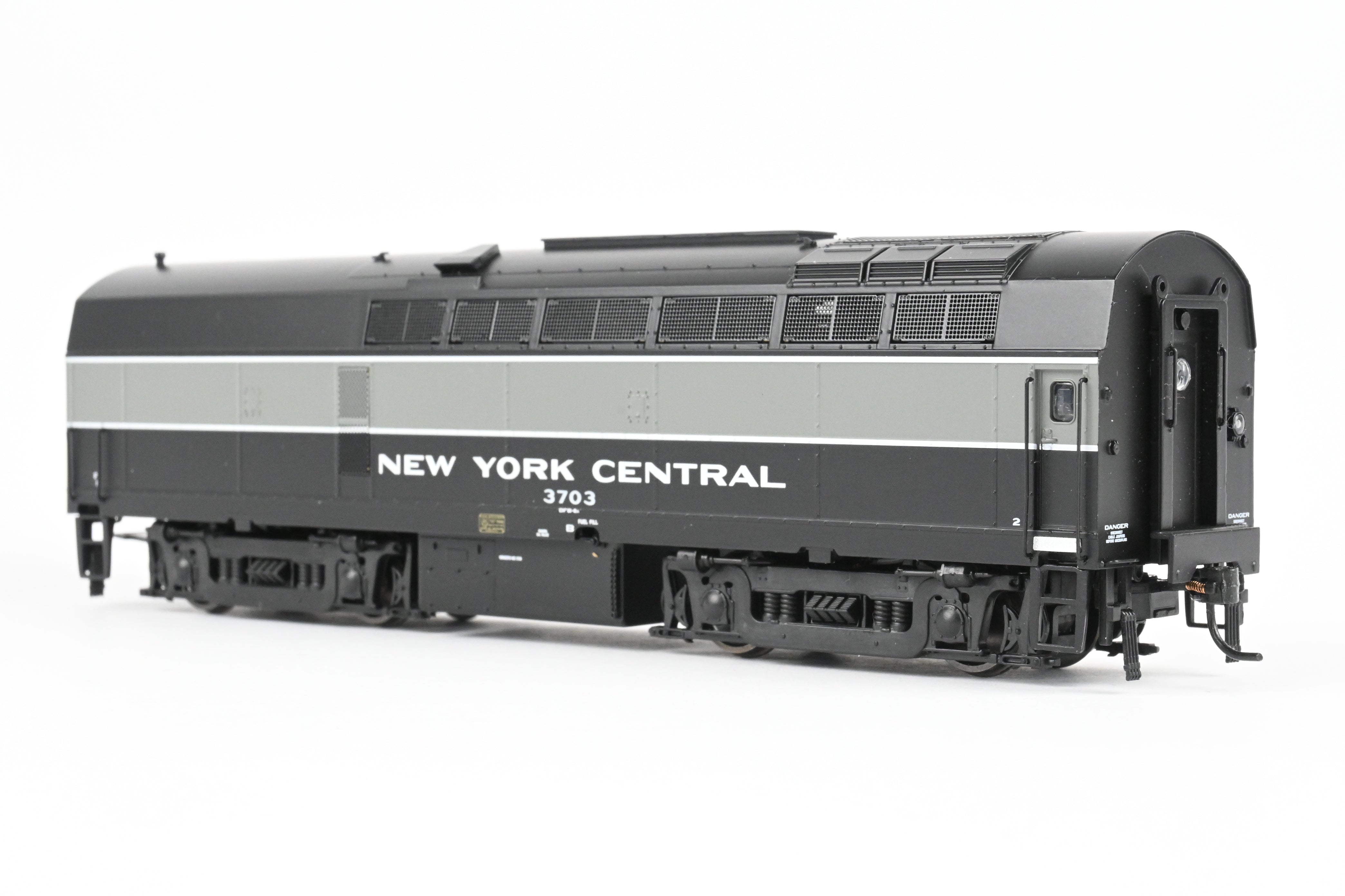 HO Scale Model Train - Broadway Limited Imports New York Central Baldwin RF - 16B Unit with Paragon 3 DCC and Sound, Factory - Painted Lighting Stripes, FP No. 3703