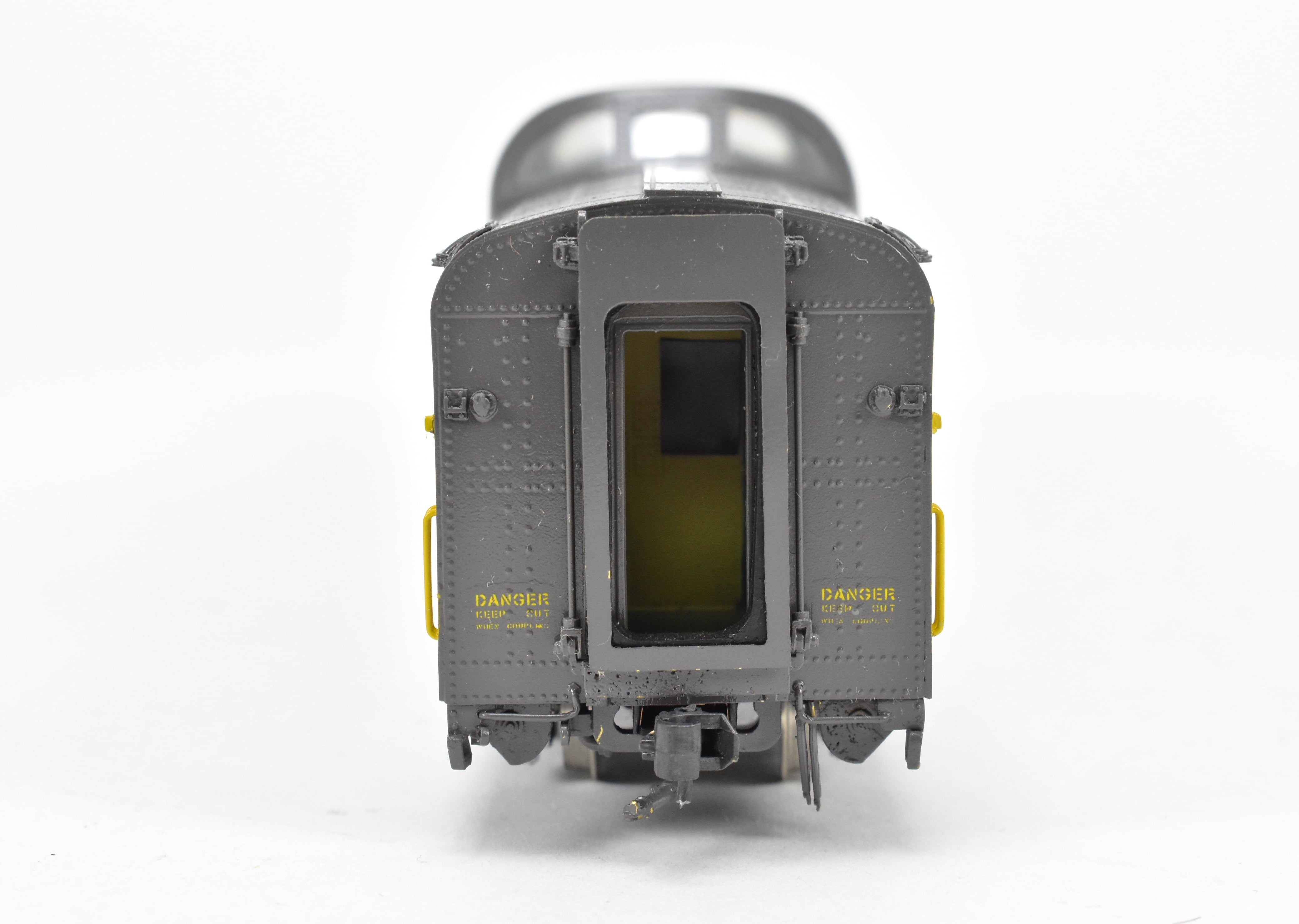 HO Scale Brass Model - Wasatch Model Co. Union Pacific ACF 1955 9000 Series Dome Lounge Observation Car Modified for Mid - Train Service, Car Number #9002