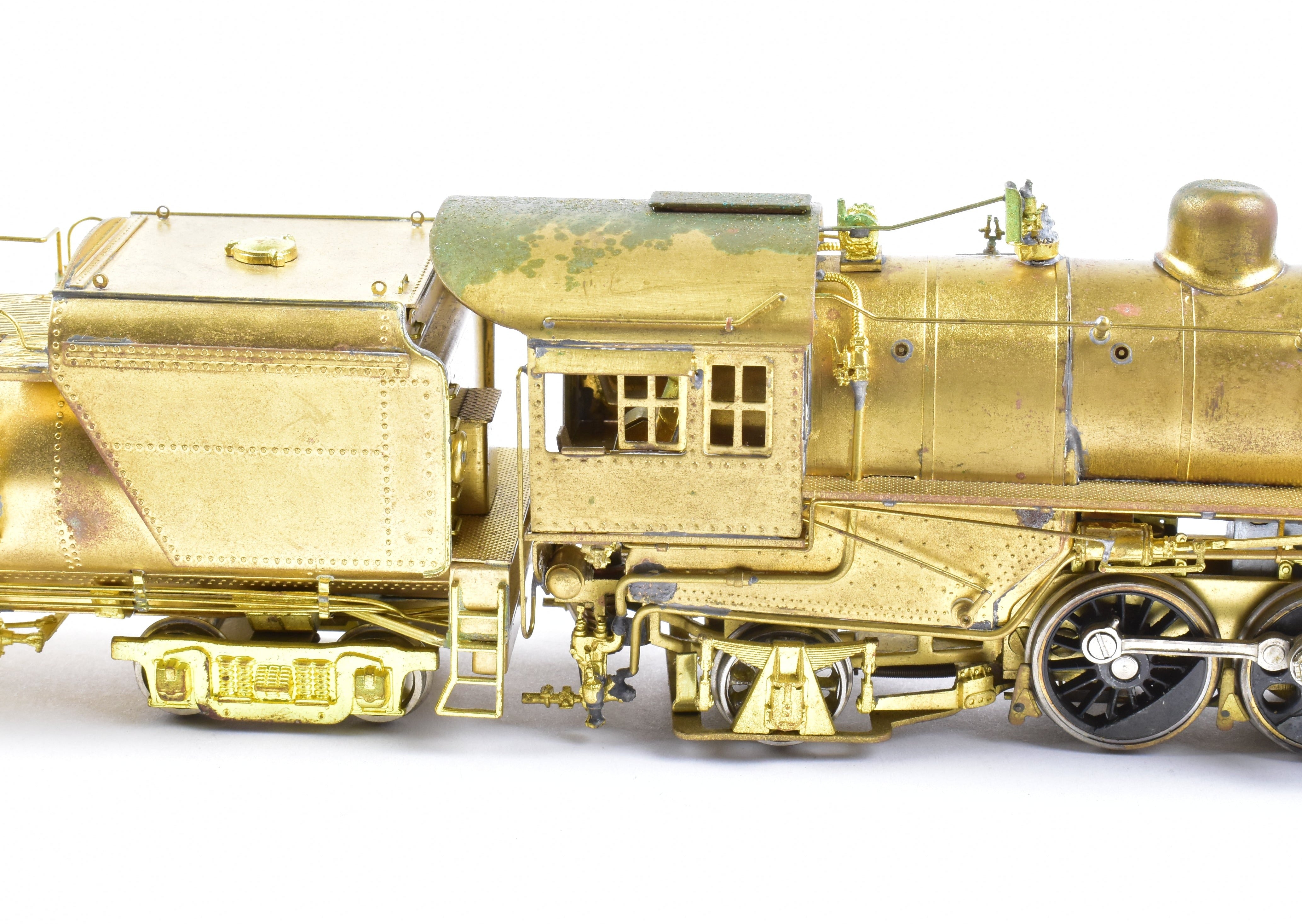 HO Scale Brass Balboa Union Pacific MK - 6 2 - 8 - 2 Mikado Steam Locomotive Snow Plow Pilot Model