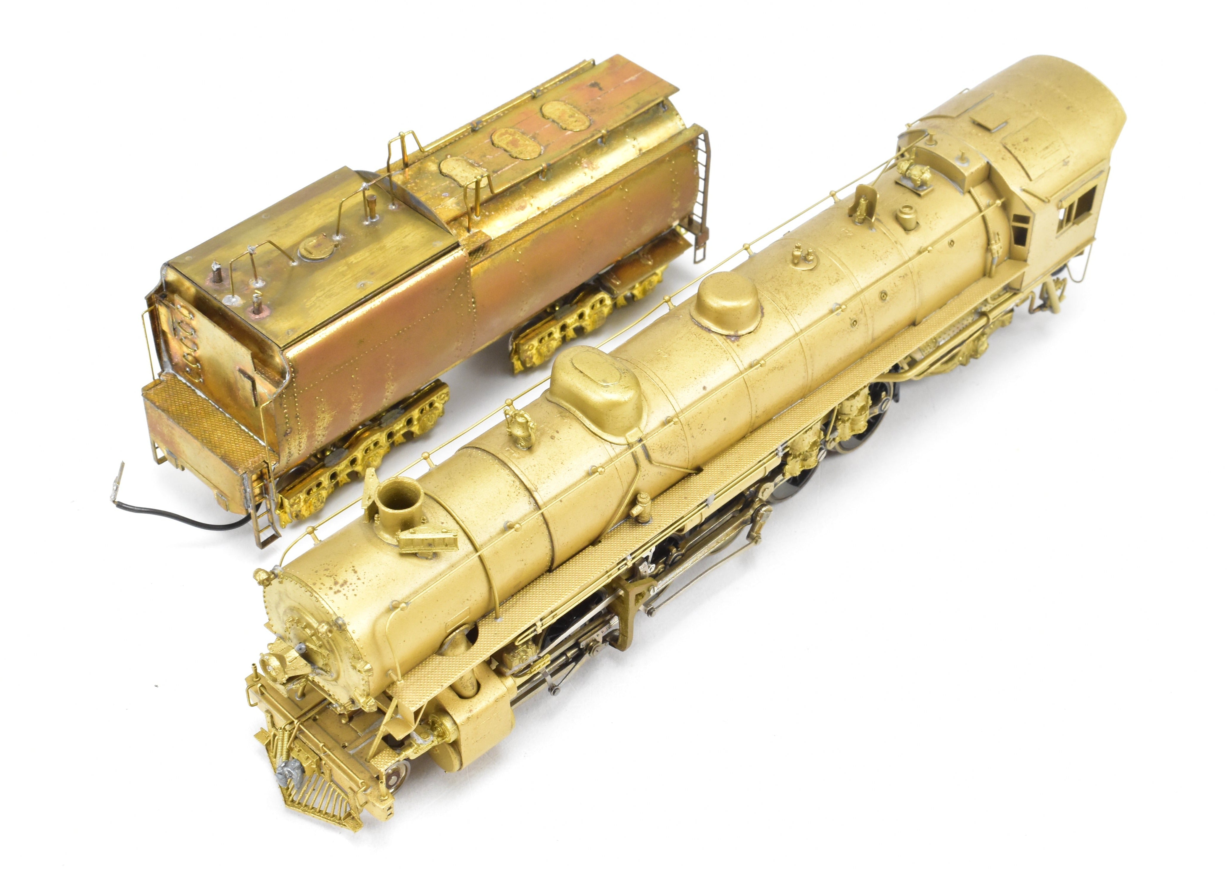 HO Scale Brass Union Pacific 4-10-2 Model by Westside with Modified Tender (AS-IS)