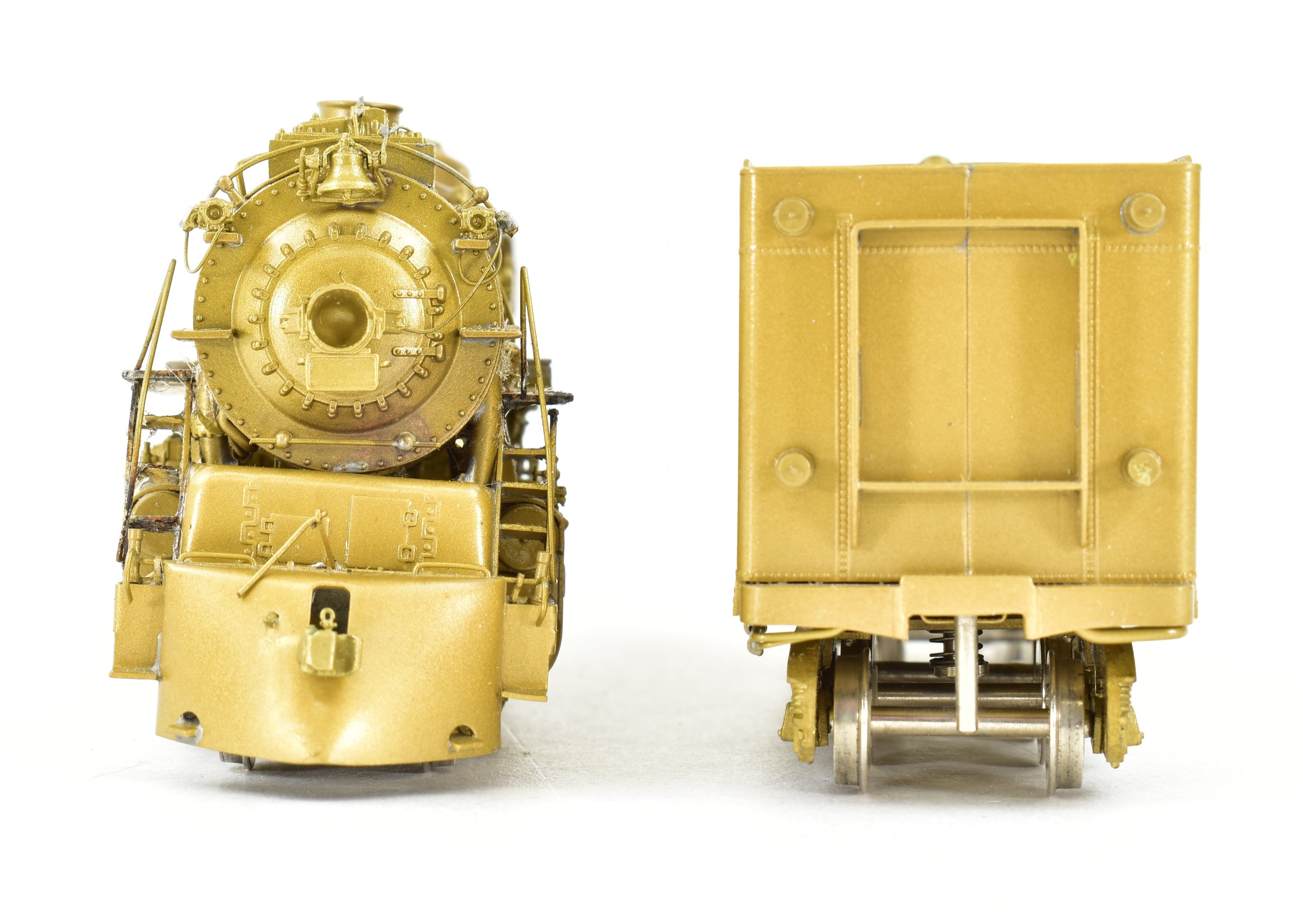 High - Quality HO Scale Brass Model Train: CON NJ Custom Brass CB&Q - Burlington Route Class O5A 4 - 8 - 4 Locomotive