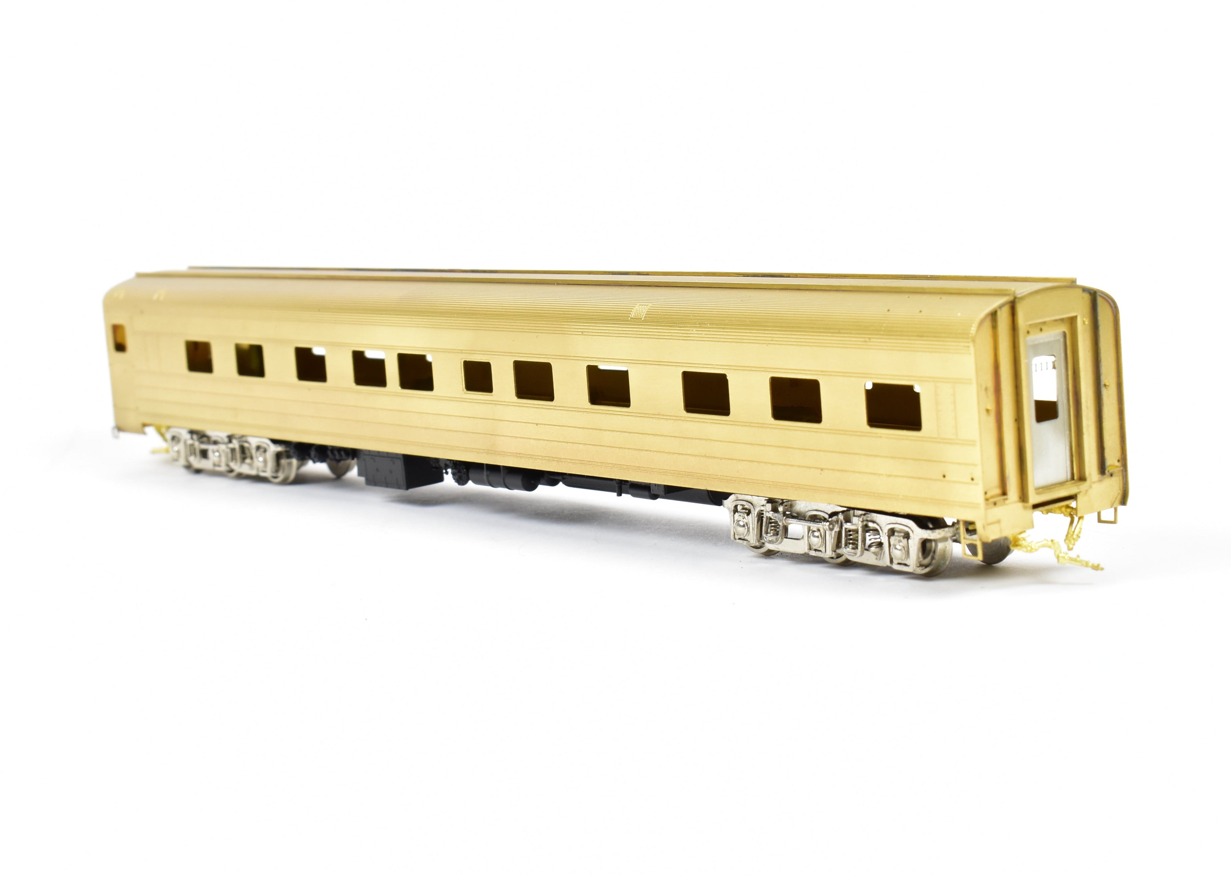 HO Scale Brass Cascade Models Missouri Pacific 10 Roomette 6 Double Bedroom Budd Sleeper Train Cars (Nos. 616 - 621) for Model Train Enthusiasts