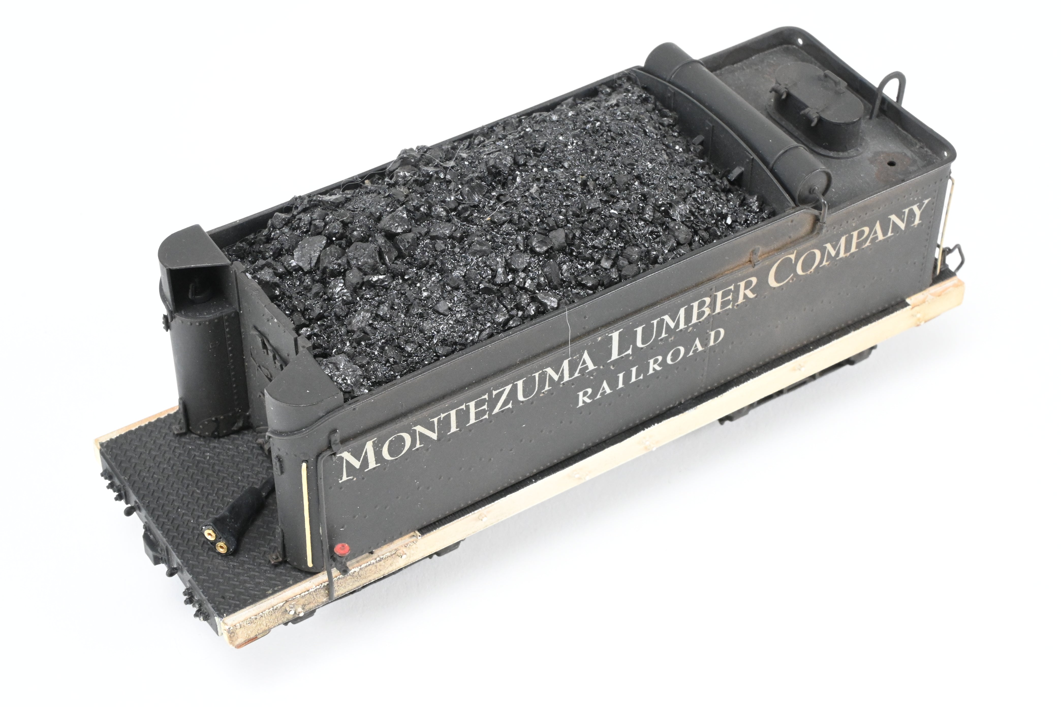 On3 Scale Brass Model Train - Balboa Scale Models' Exclusive Custom Denver & Rio Grande C-19 2-8-0 CP Locomotive with Correct Tender for Montezuma Lumber Co. #346, Featuring Added Details and SoundTraxx Tsunami DCC/Sound System