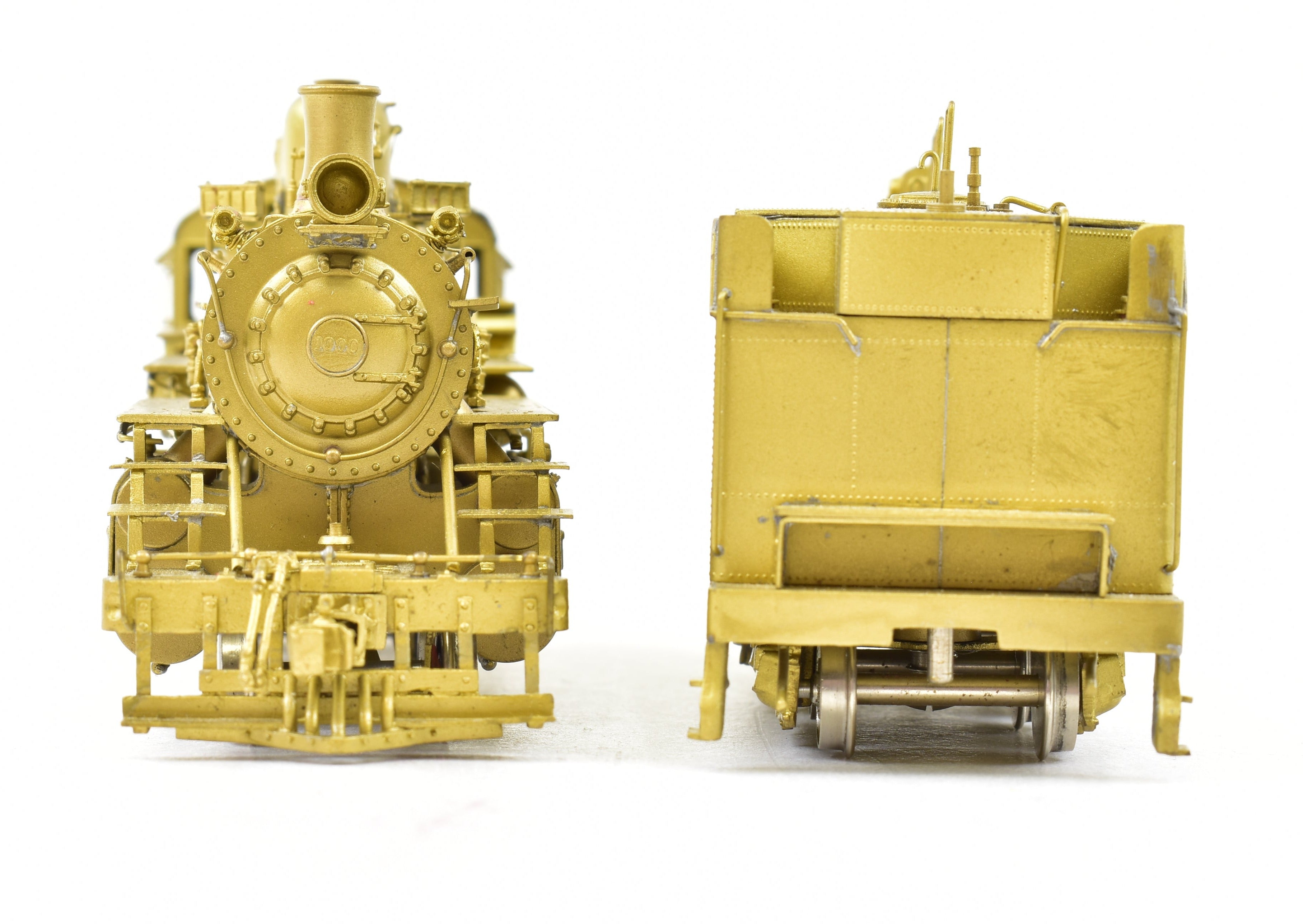 HO Brass Key Imports ATSF Santa Fe 1000 Class 2-6-2 Prairie Model with Spares