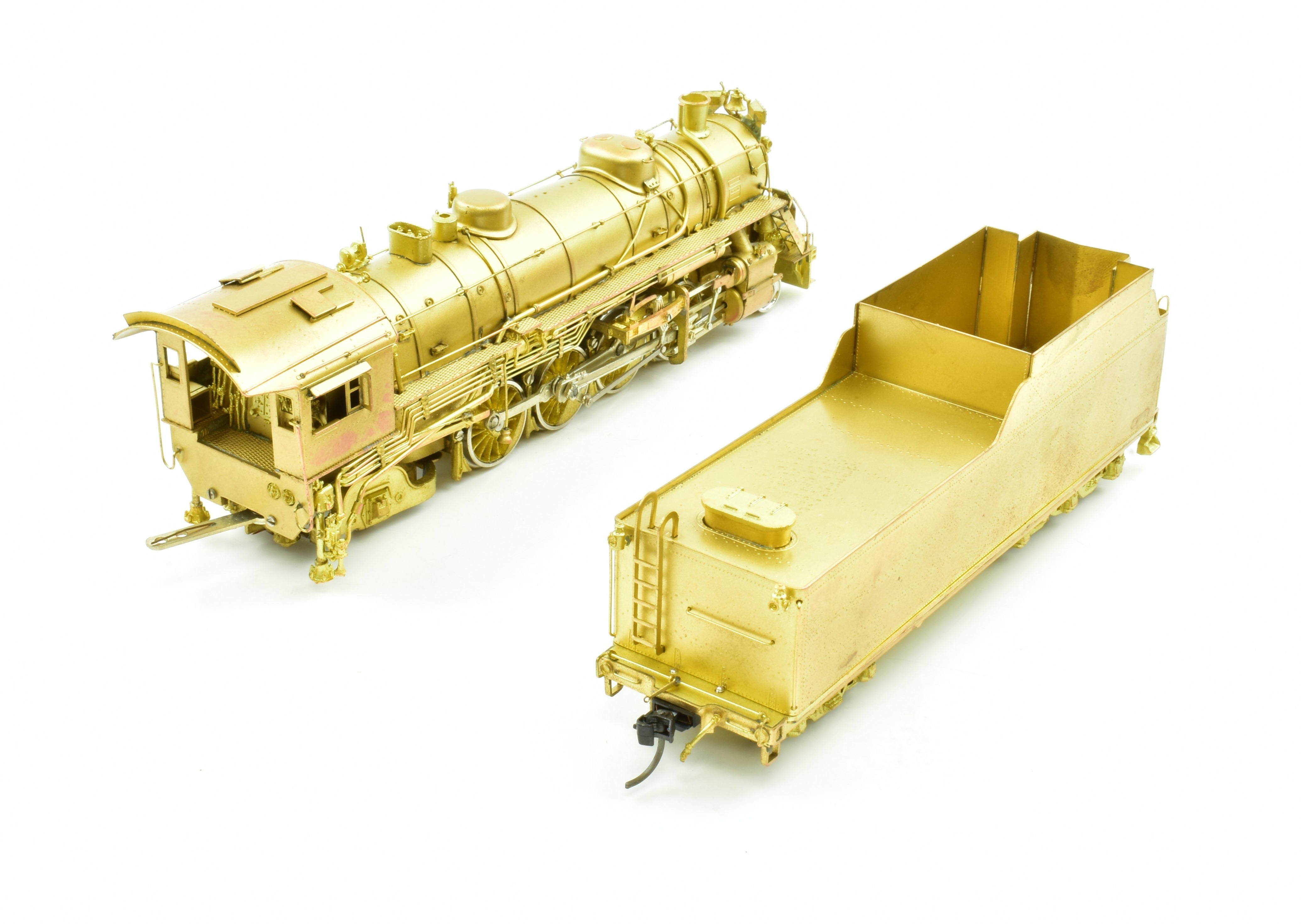 HO Brass Key Imports NKP Nickel Plate Road H-6d 2-8-2 Mikado Locomotives #617 & #631