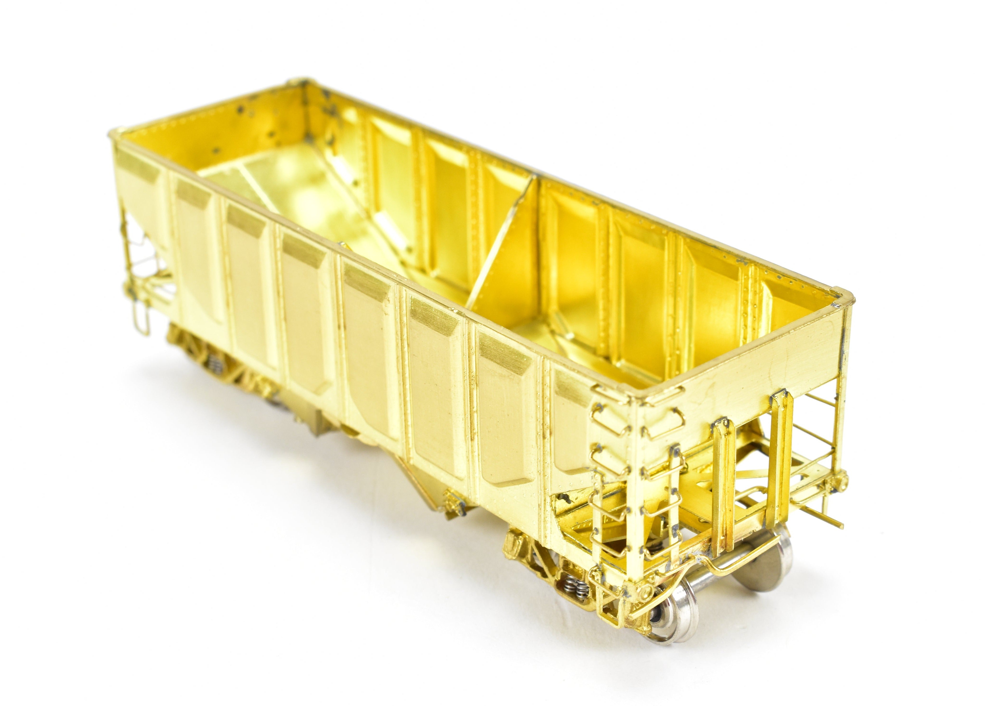 HO Brass USRA 2-Bay Hopper Car by OMI - Overland Models, Inc.