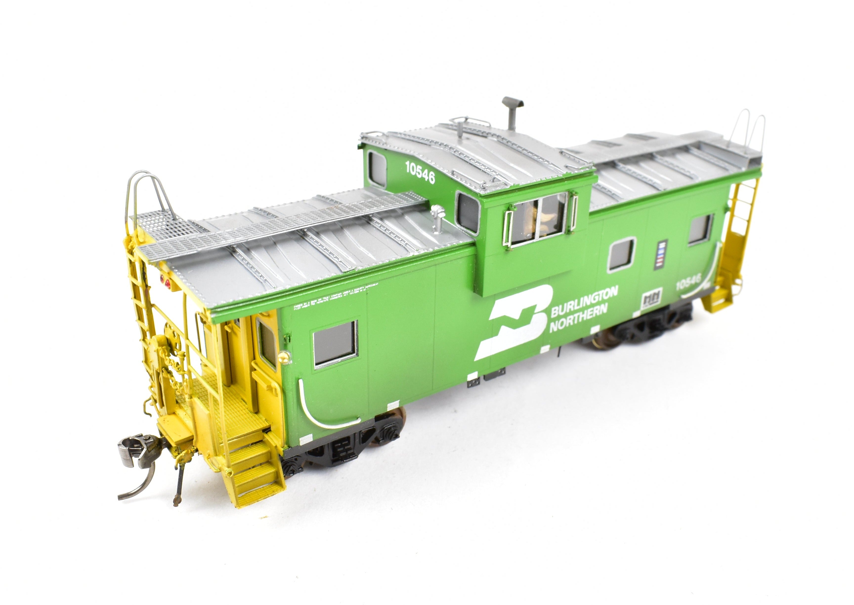 HO Scale Brass OMI Burlington Northern Caboose #10546 Pro Painted