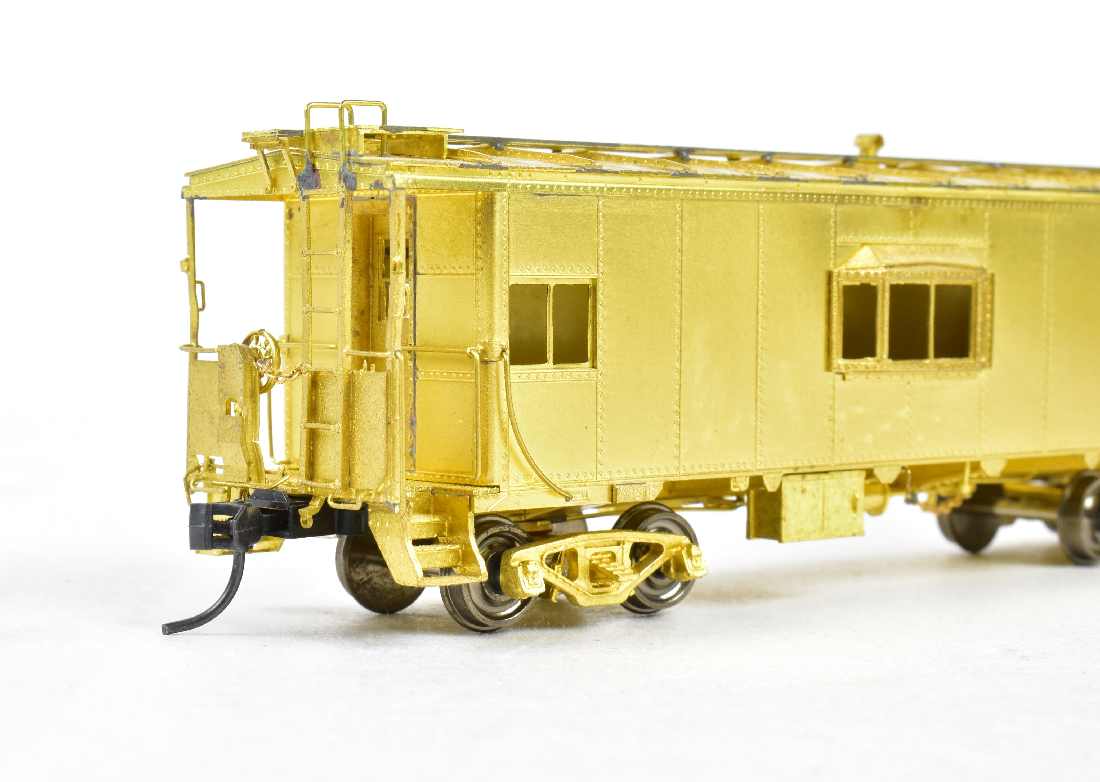 HO Scale Brass Illinois Terminal Bay Window Caboose Model by Overland Models, Inc. (Numbers #980 - #989)