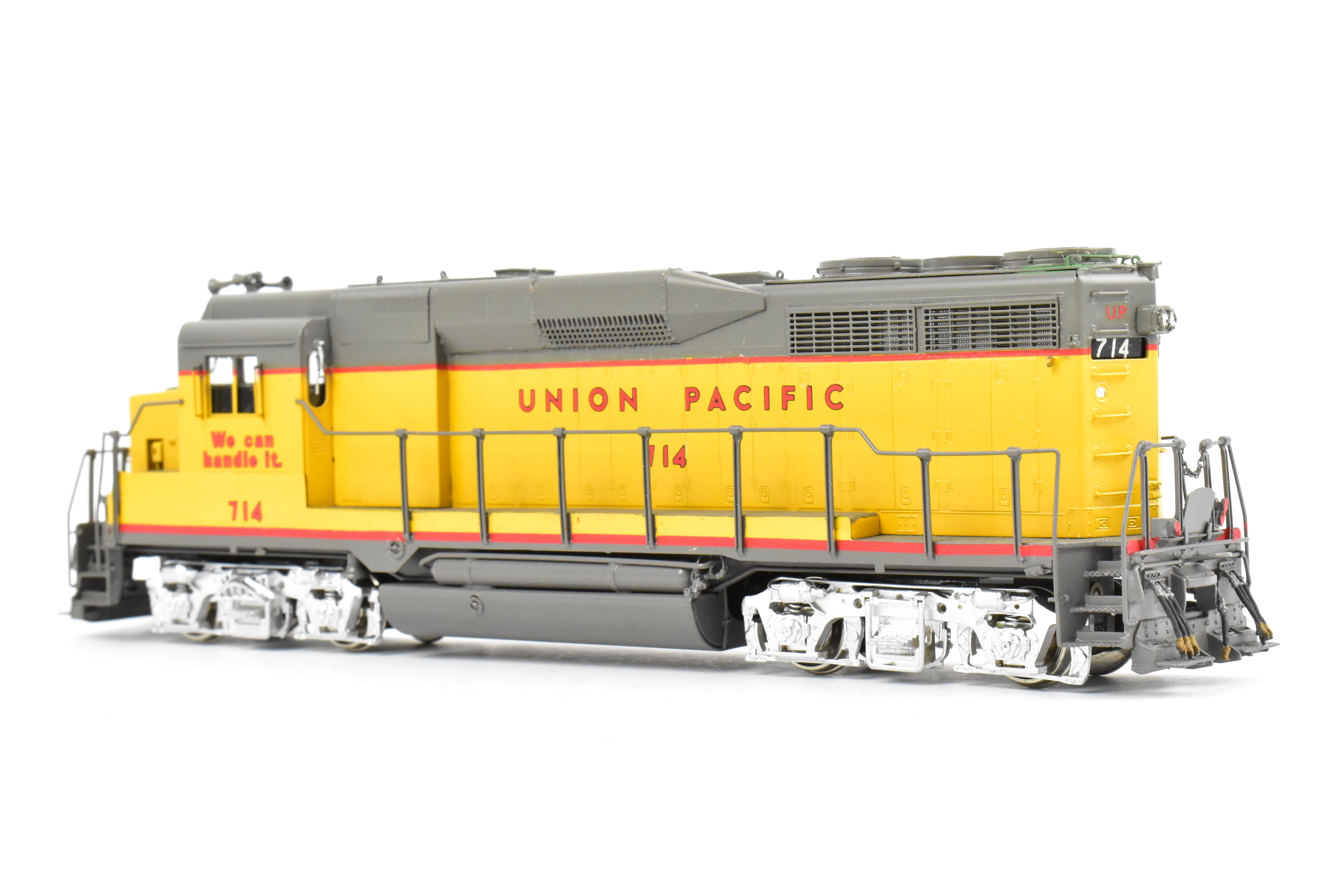 HO Scale Brass Model Train - Overland Models, Inc. Union Pacific EMD GP30 PH II Low Hood Locomotive from #700 to #735, Specifically CP #714