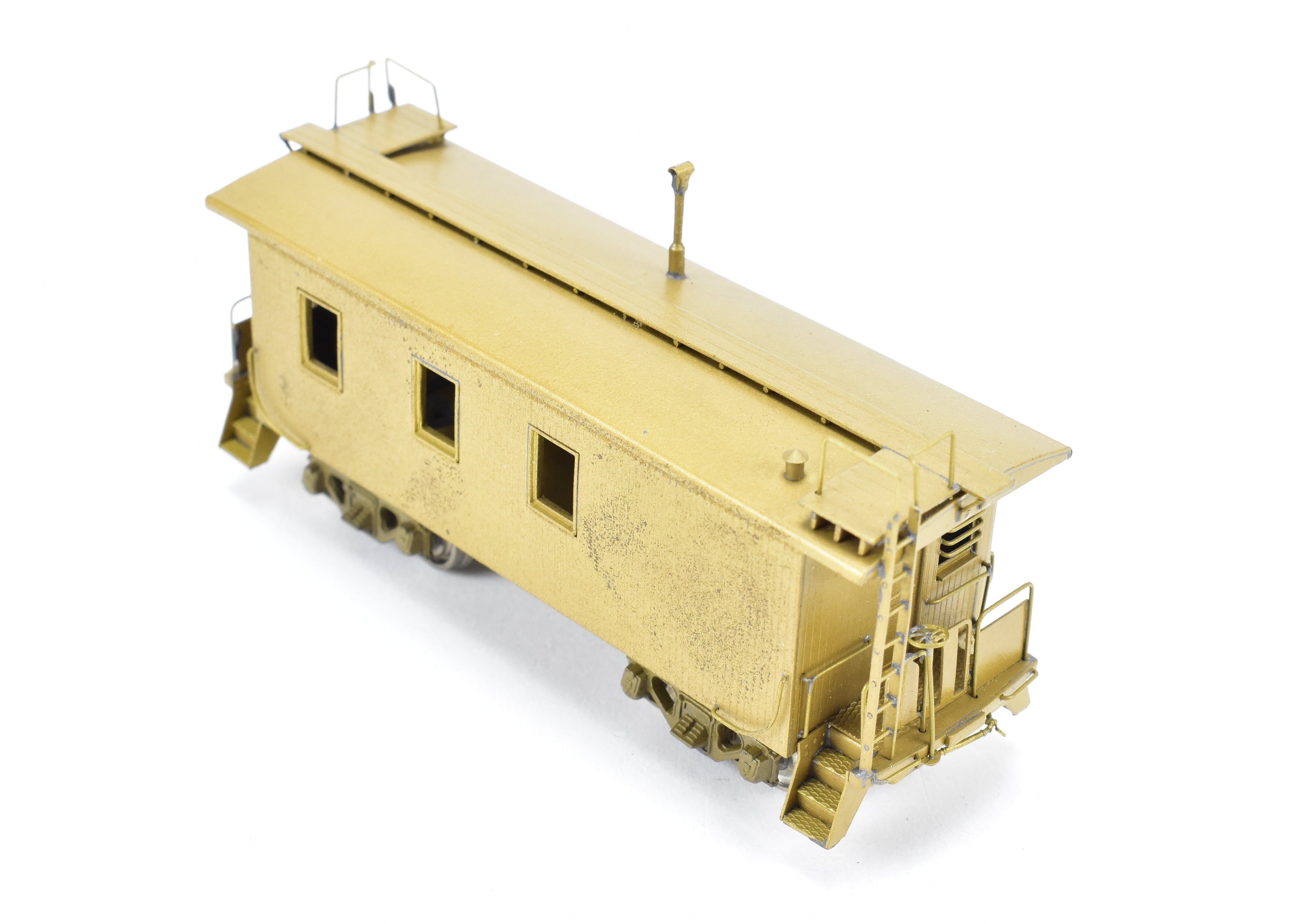 HO Scale Brass Model of Oriental Limited Great Northern 25 - Foot Yard Service Caboose